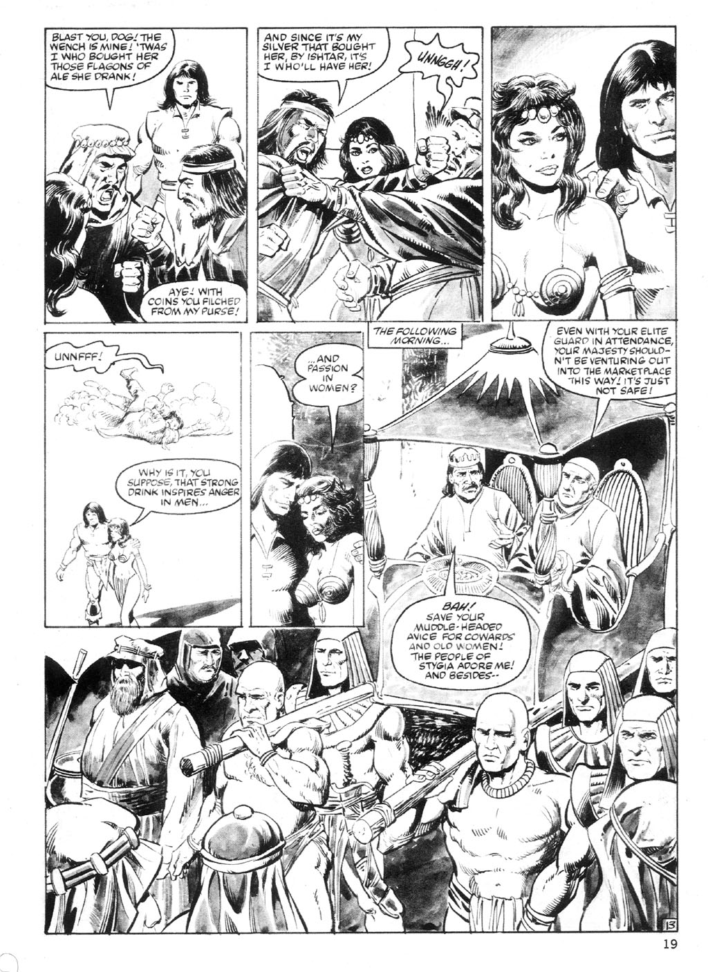 Read online The Savage Sword Of Conan comic -  Issue #94 - 18