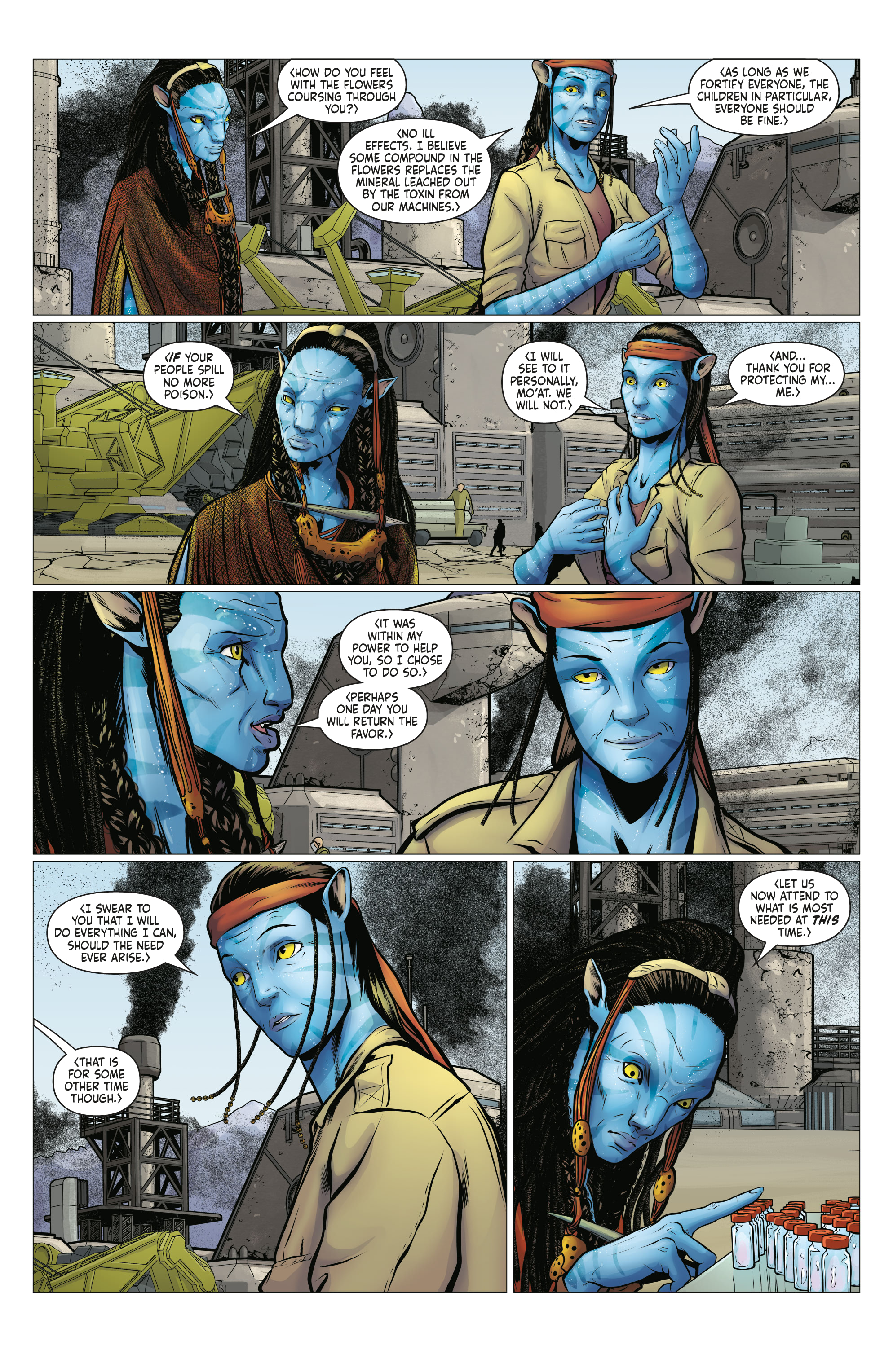 Read online Avatar: Adapt or Die comic -  Issue #6 - 21