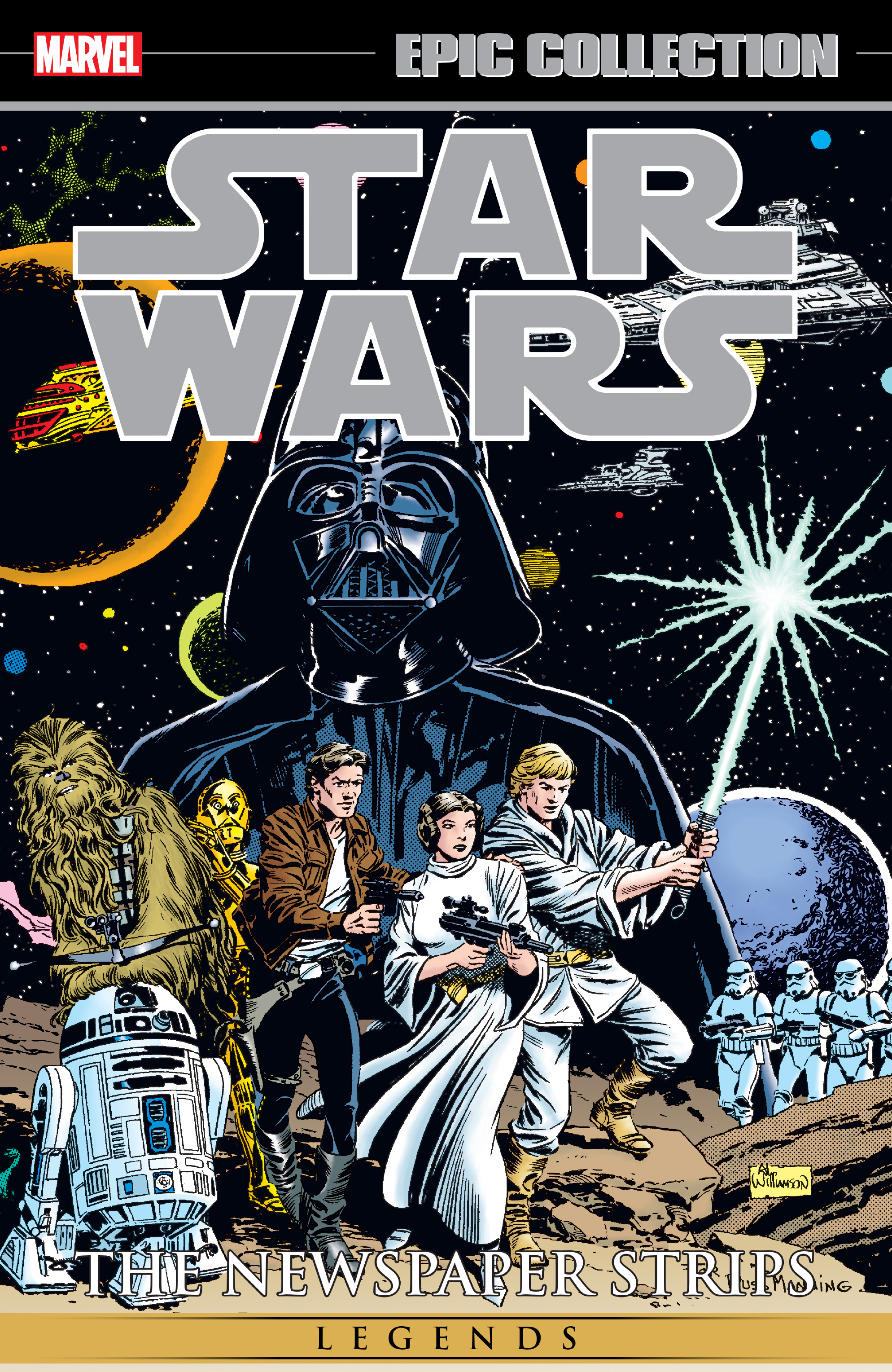 Read online Star Wars Legends: The Newspaper Strips - Epic Collection comic -  Issue # TPB (Part 1) - 1