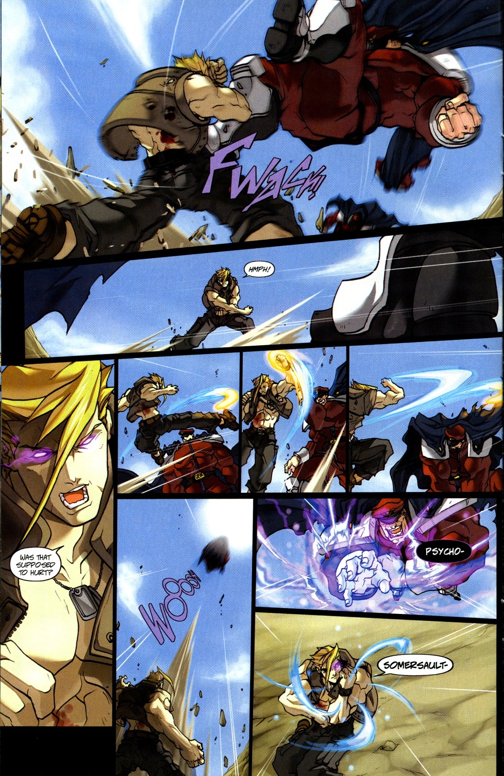 Read online Street Fighter (2003) comic -  Issue #5 - 16