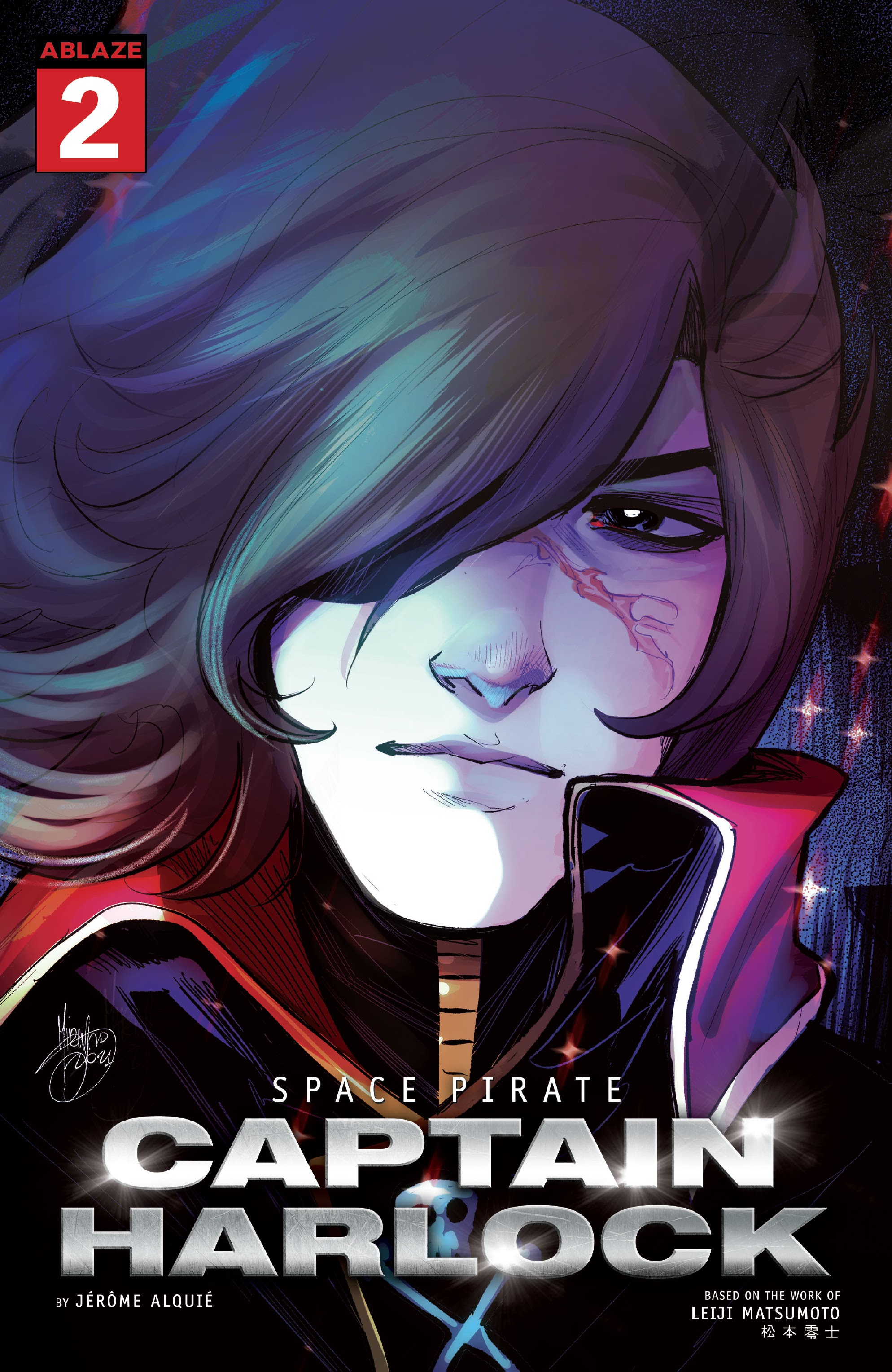 Read online Space Pirate Captain Harlock comic -  Issue #2 - 1