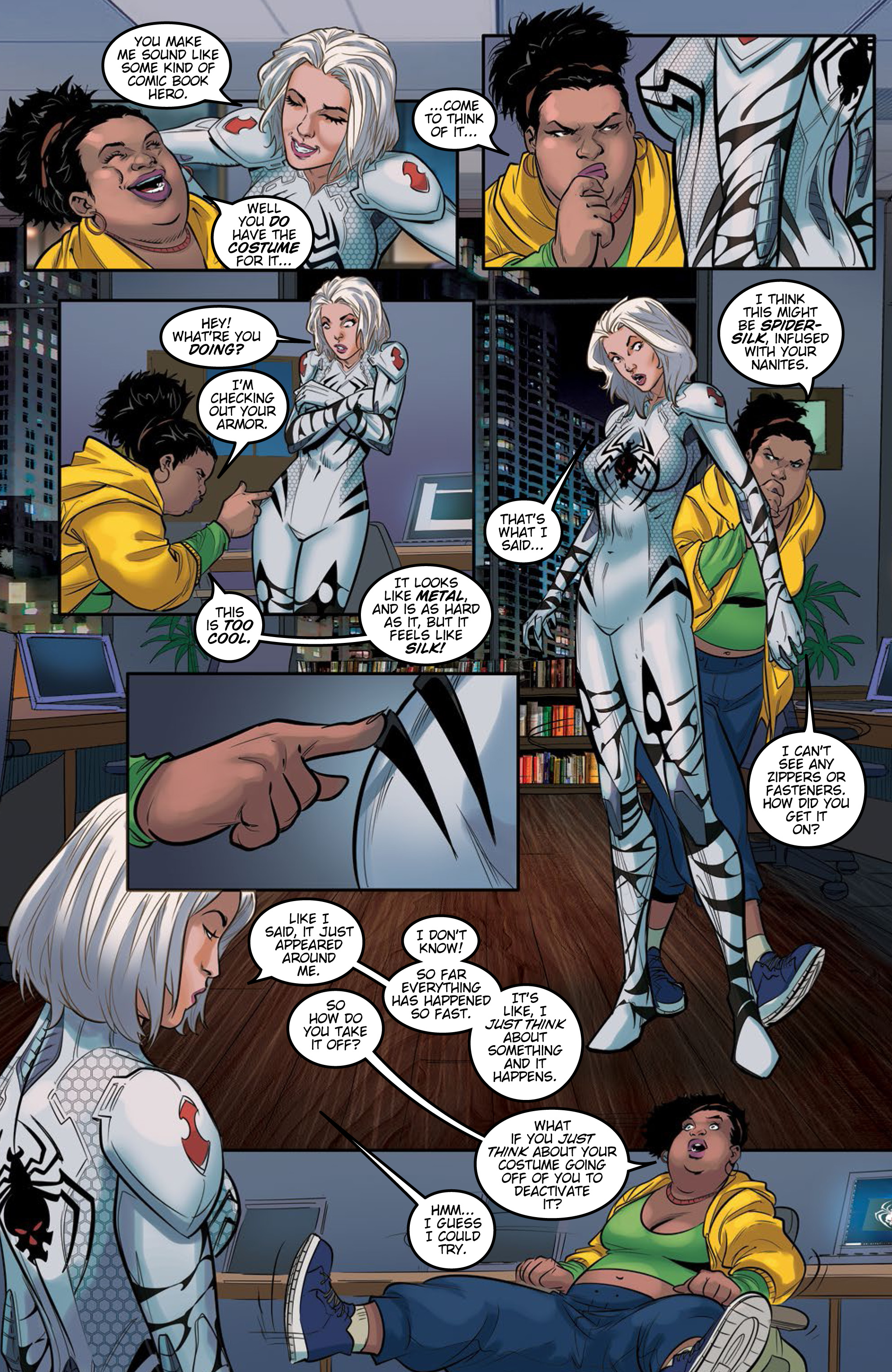 Read online White Widow comic -  Issue #2 - 19