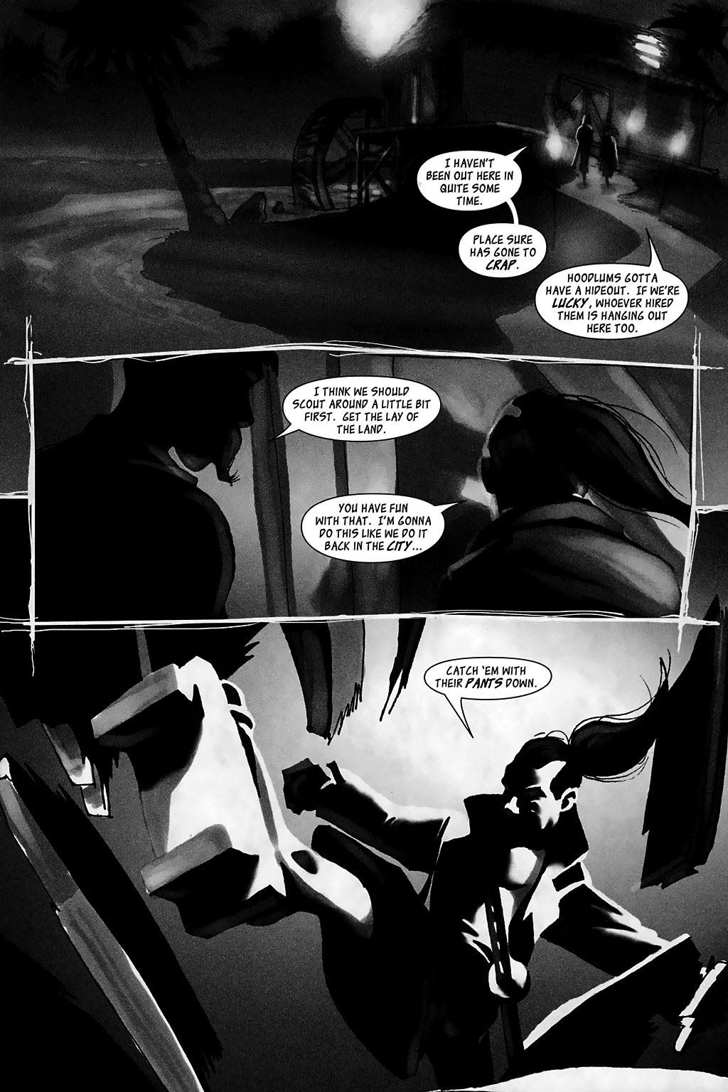 Read online Sam Noir: Ronin Holiday comic -  Issue #1 - 22