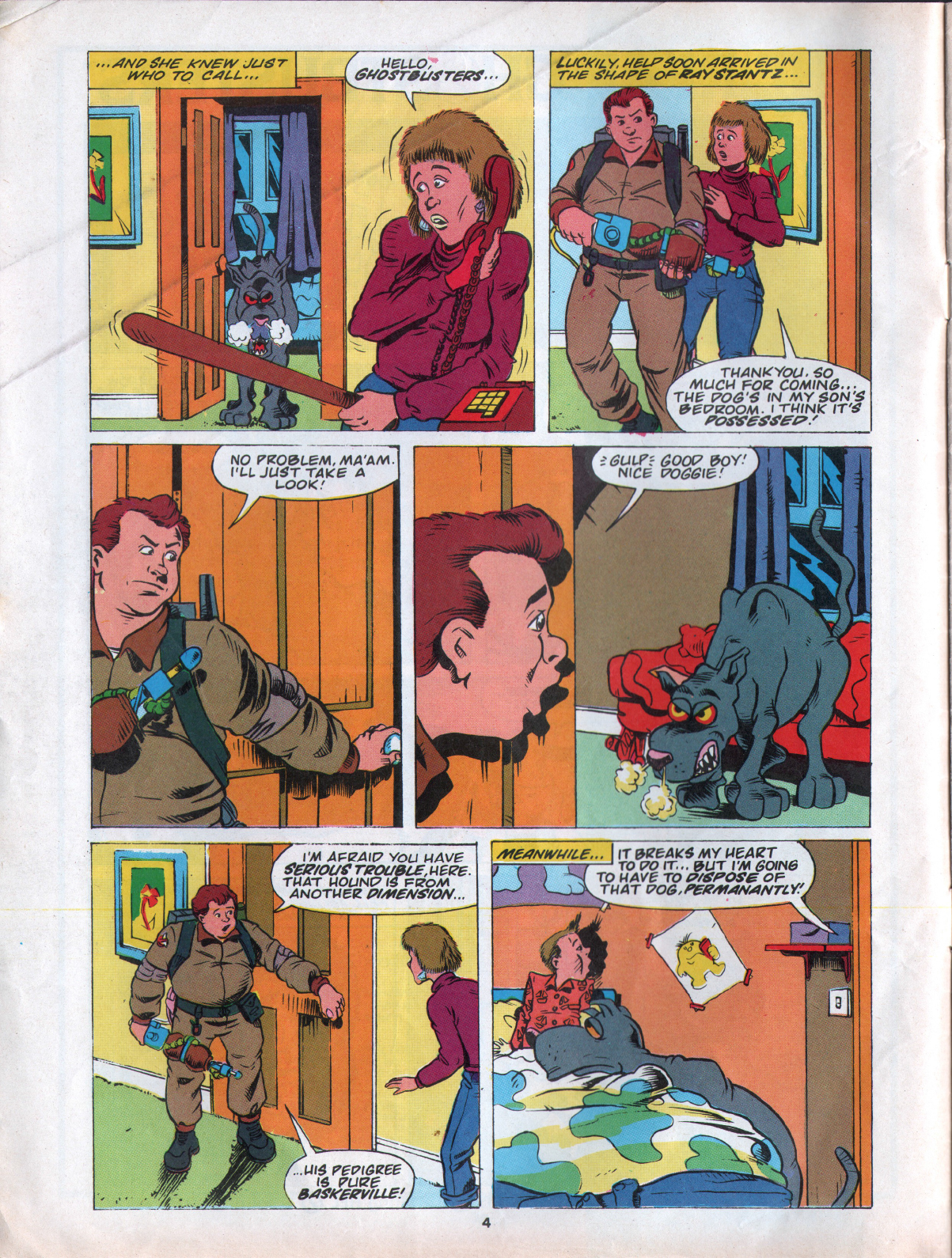 Read online The Real Ghostbusters comic -  Issue #34 - 4