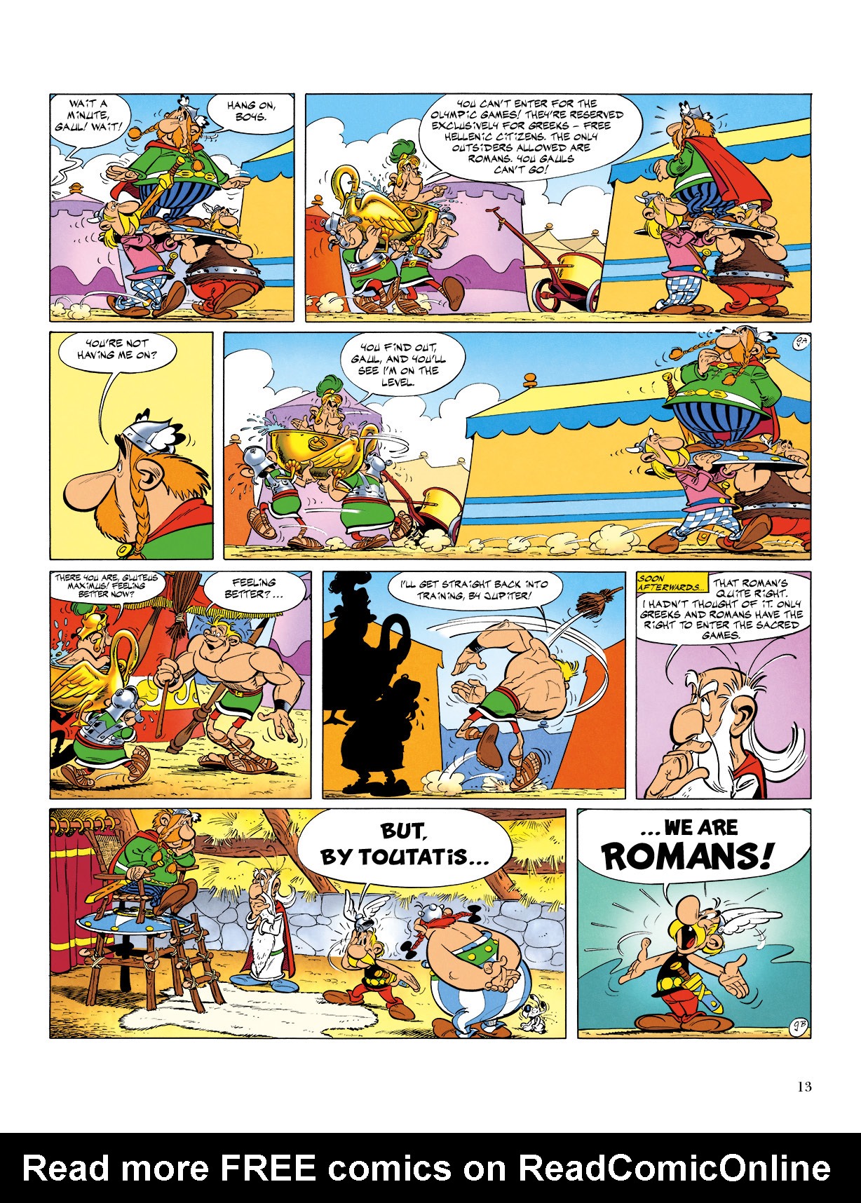 Read online Asterix comic -  Issue #12 - 14