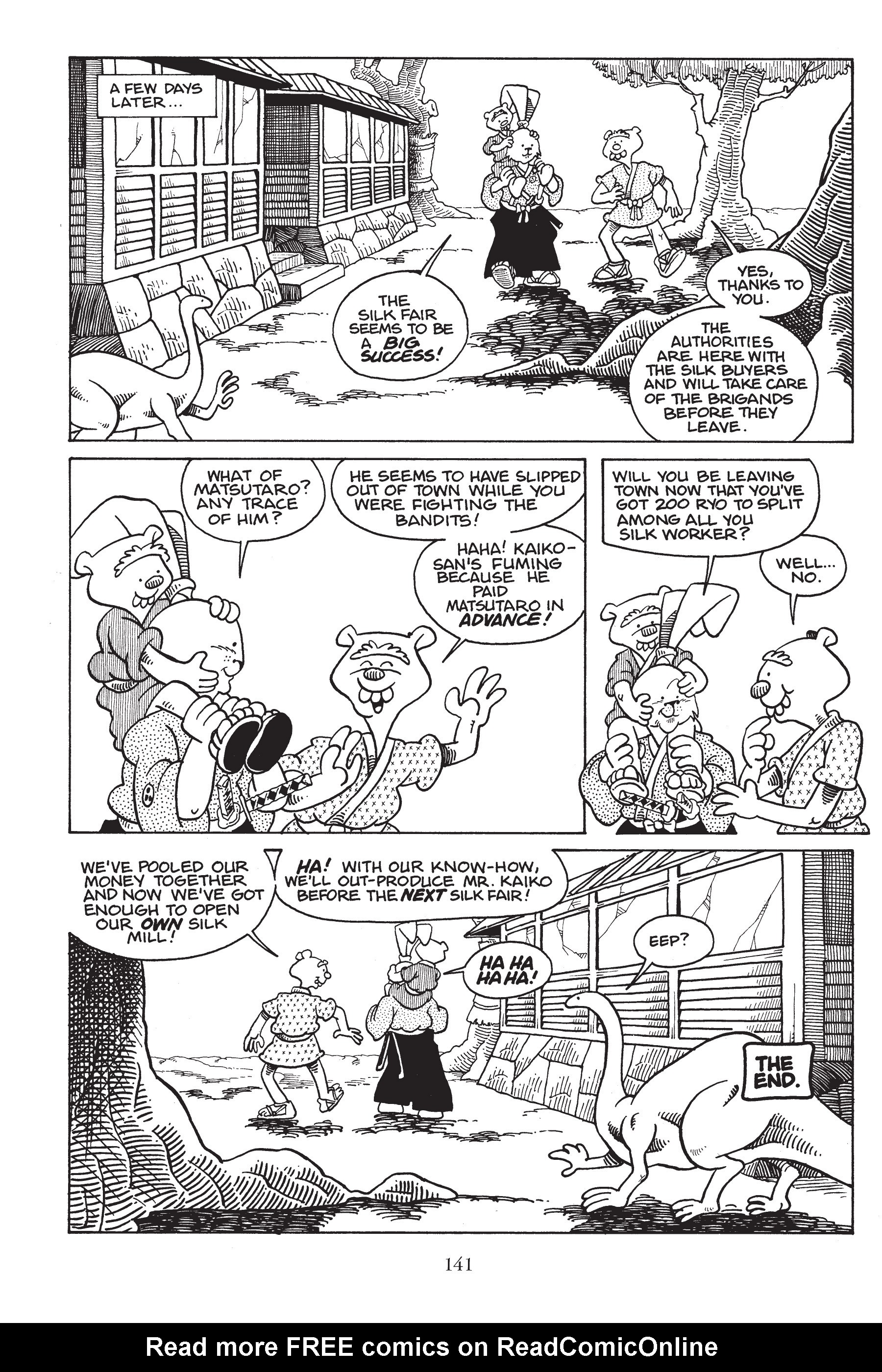Read online Usagi Yojimbo (1987) comic -  Issue # _TPB 2 - 141
