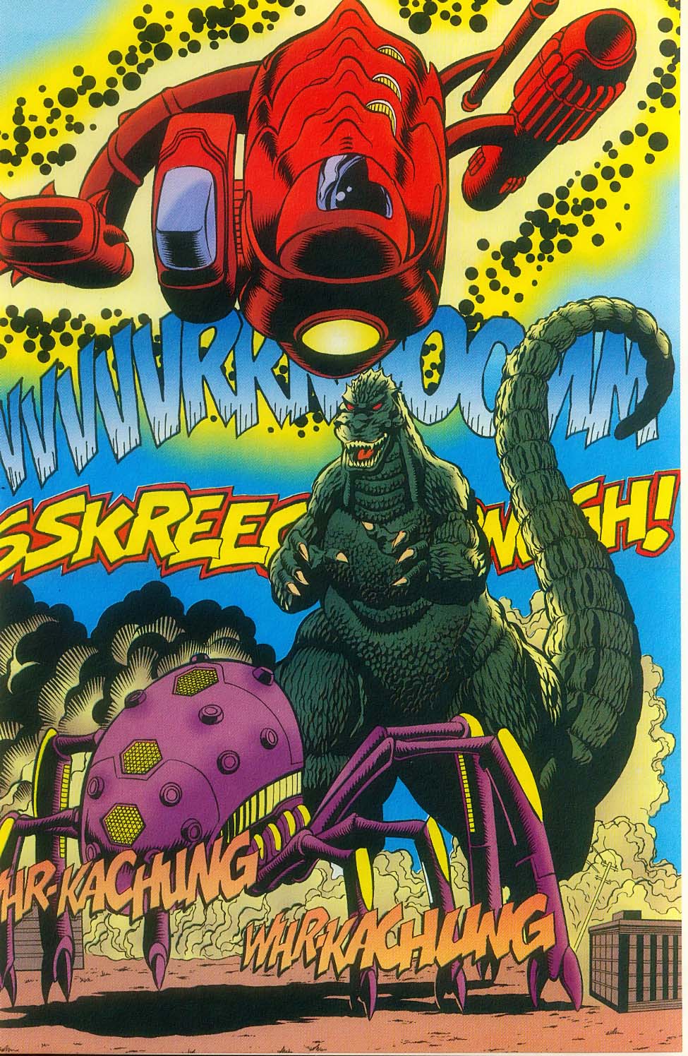 Read online Godzilla (1995) comic -  Issue #5 - 22