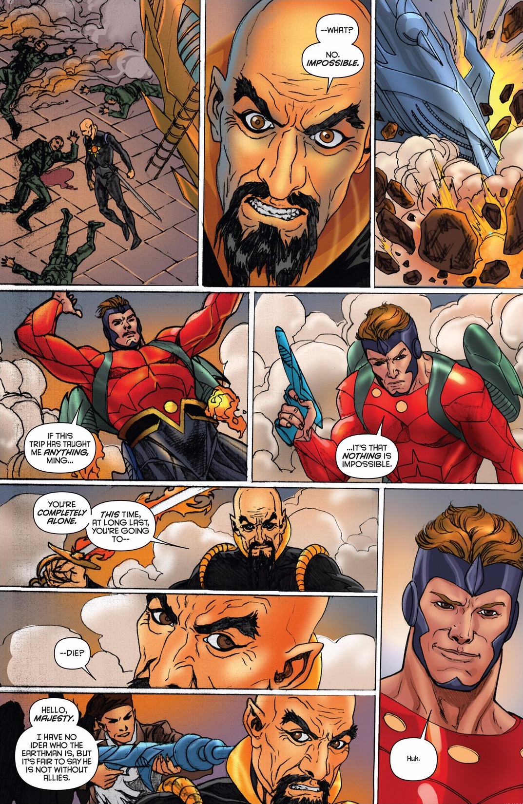 Read online Flash Gordon: Zeitgeist comic -  Issue # TPB - 257