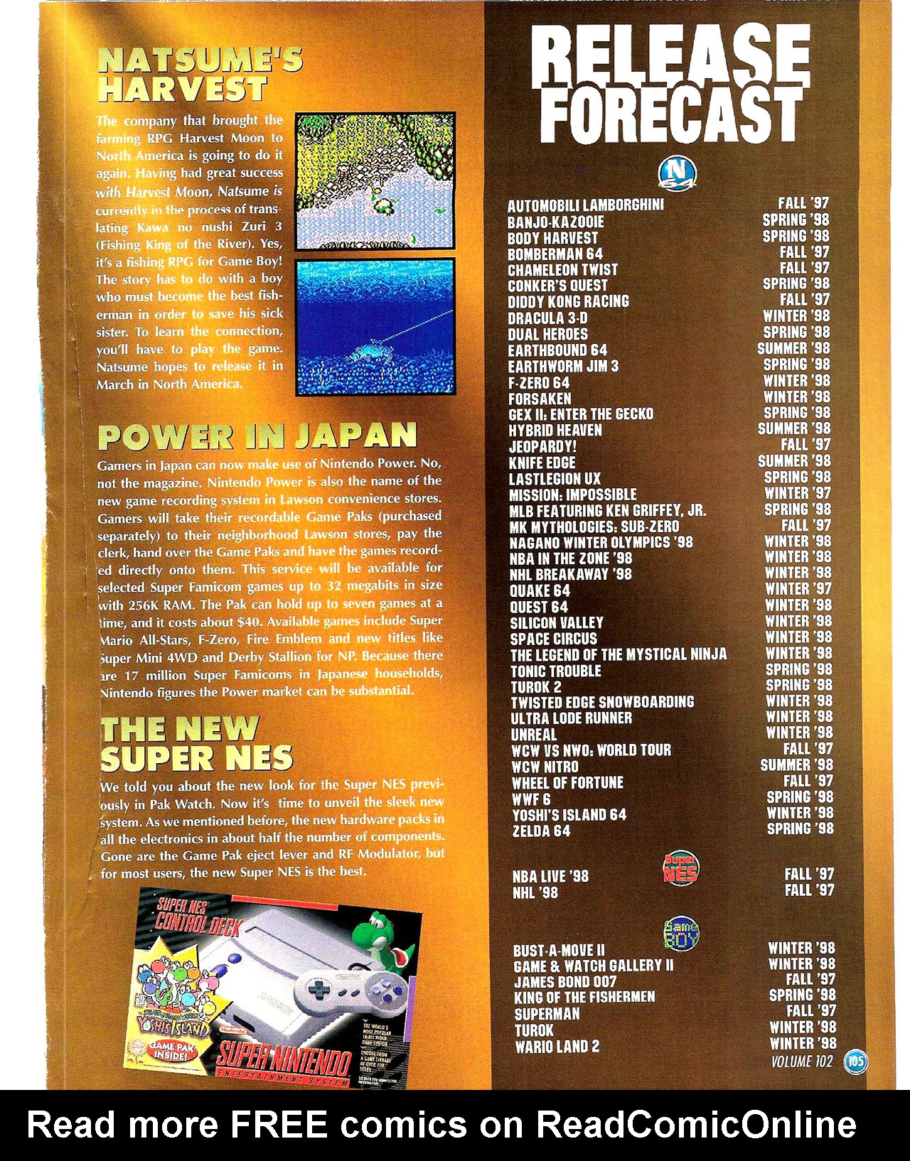 Read online Nintendo Power comic -  Issue #102 - 116