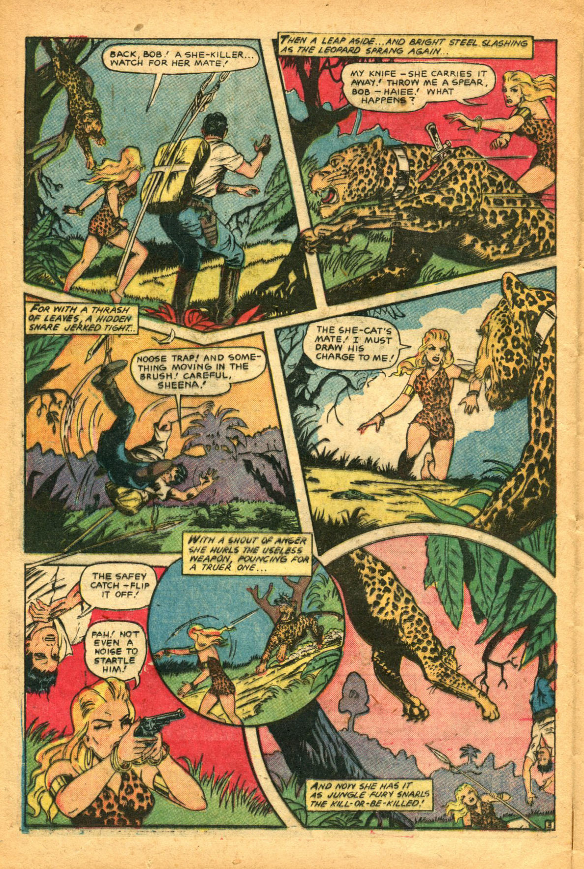 Read online Sheena, Queen of the Jungle (1942) comic -  Issue #14 - 24