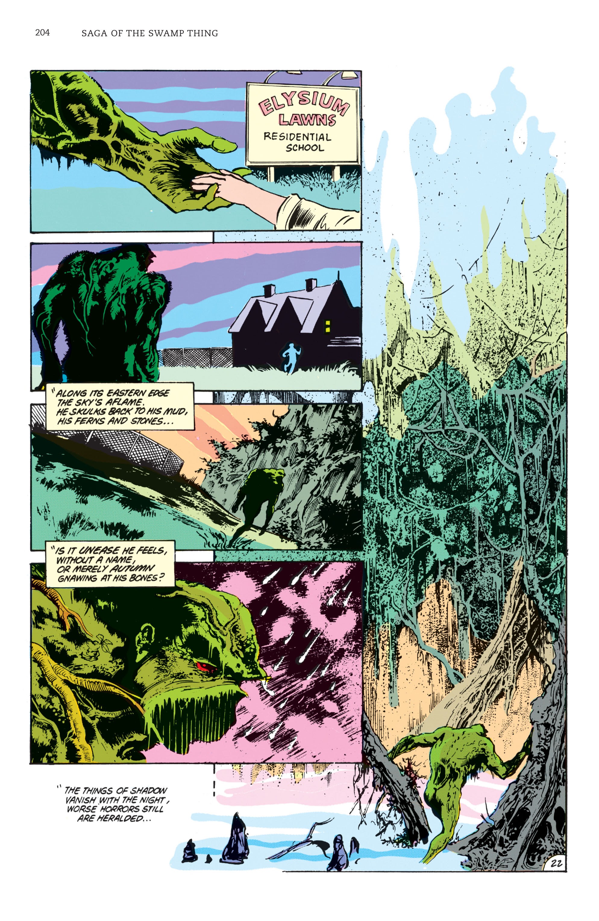Read online Saga of the Swamp Thing comic -  Issue # TPB 1 (Part 2) - 99