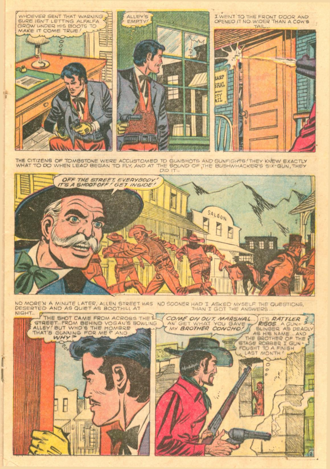 Read online Wyatt Earp comic -  Issue #8 - 17