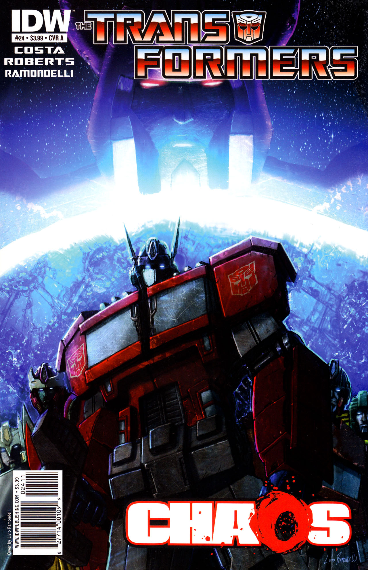 Read online The Transformers (2009) comic -  Issue #24 - 1