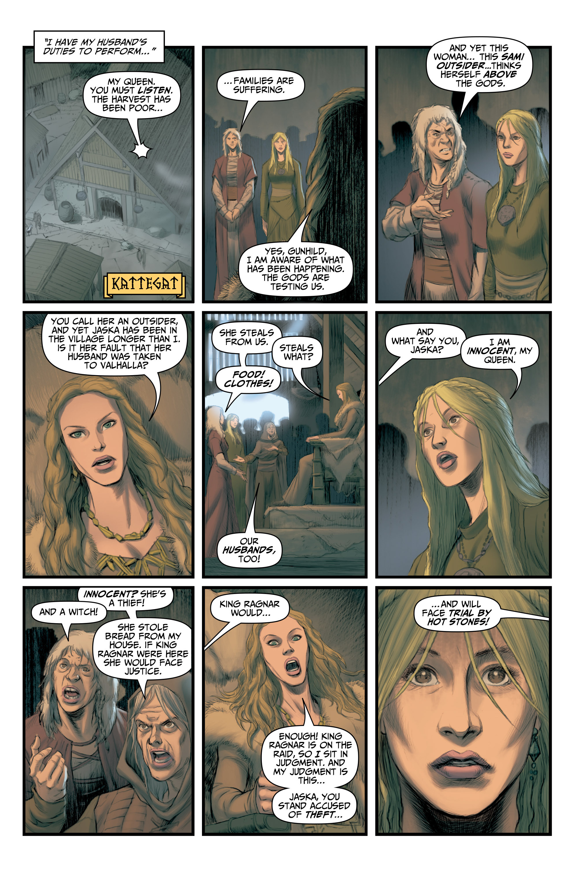 Read online Vikings: Godhead comic -  Issue #1 - 10