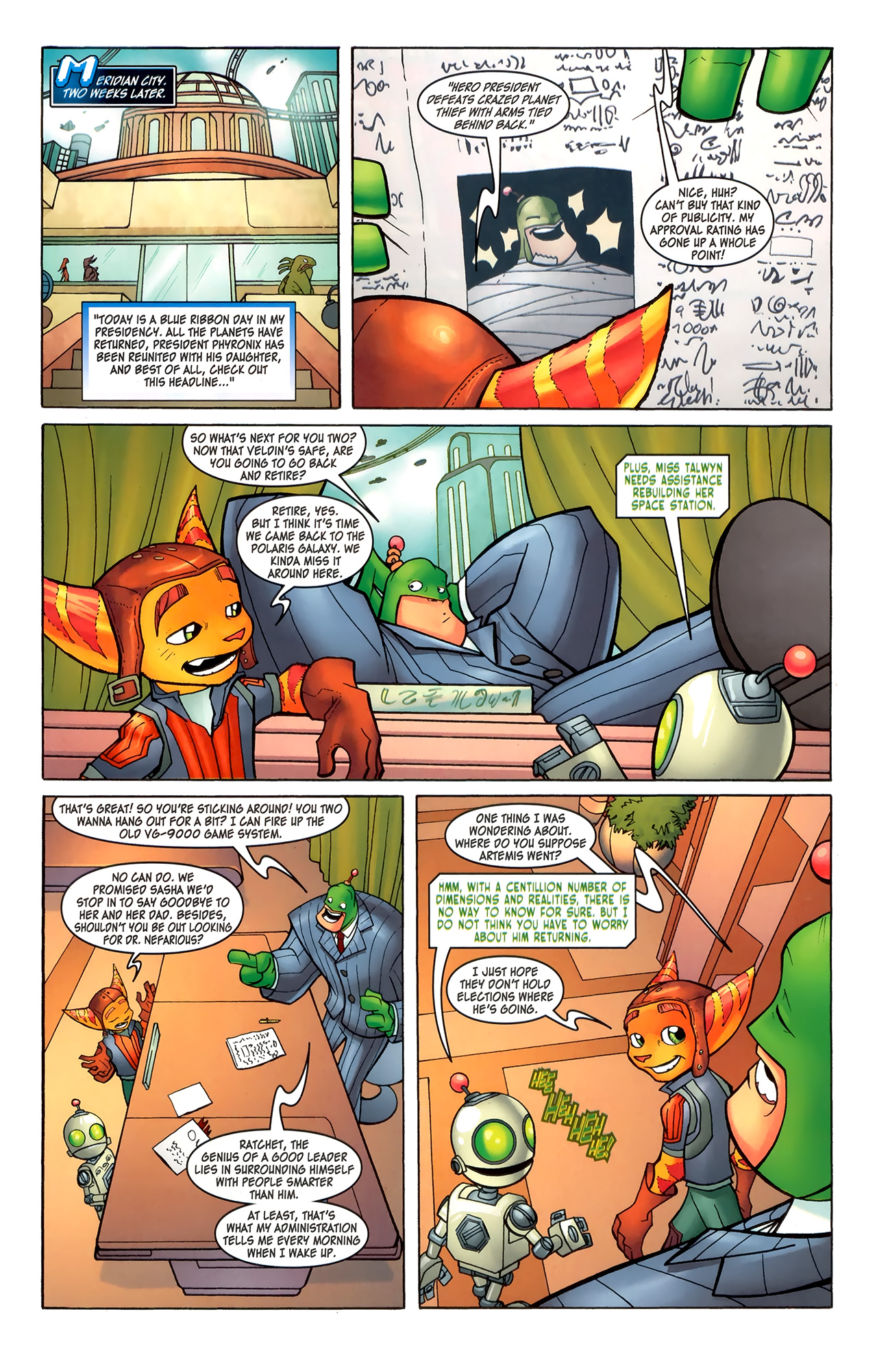 Read online Ratchet & Clank comic -  Issue #6 - 20