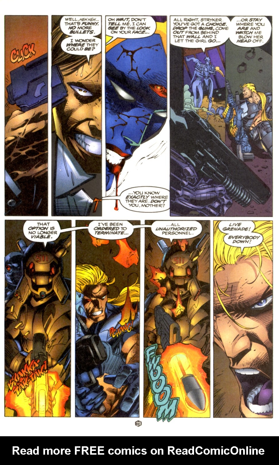 Read online Cyberforce (1992) comic -  Issue #4 - 22
