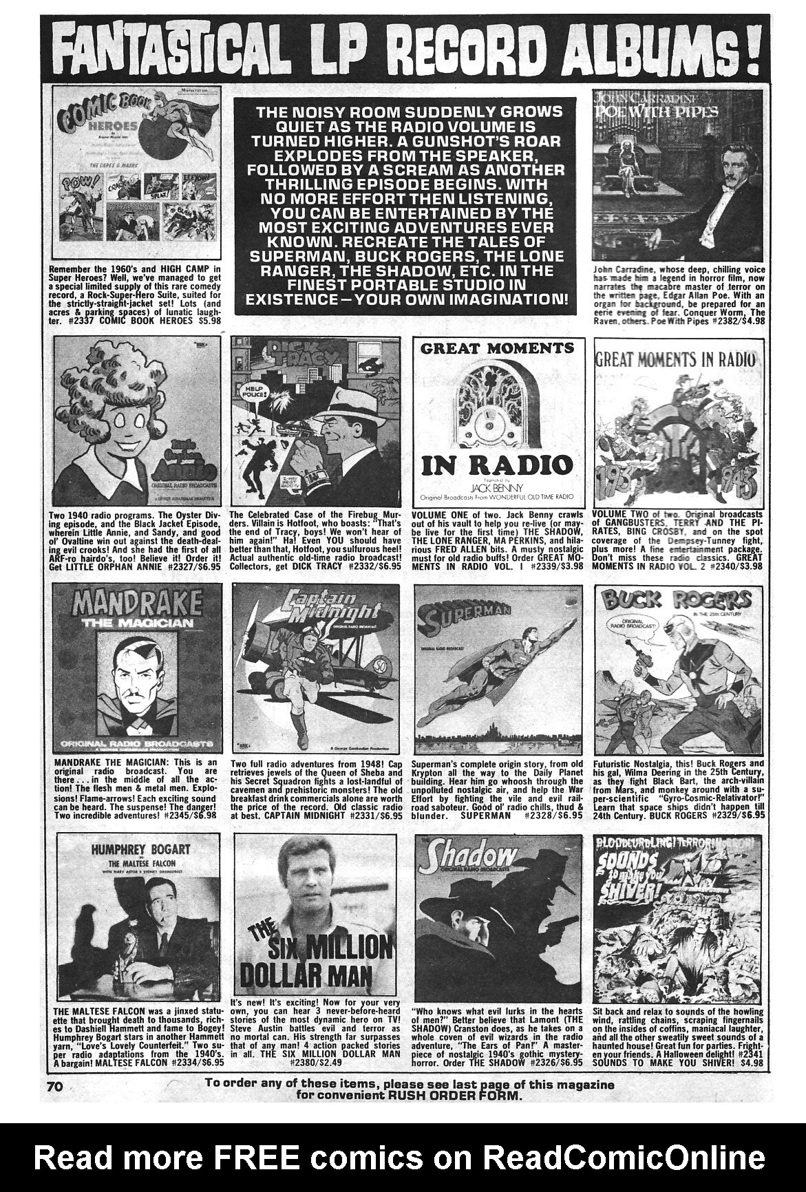 Read online Vampirella (1969) comic -  Issue #66 - 70