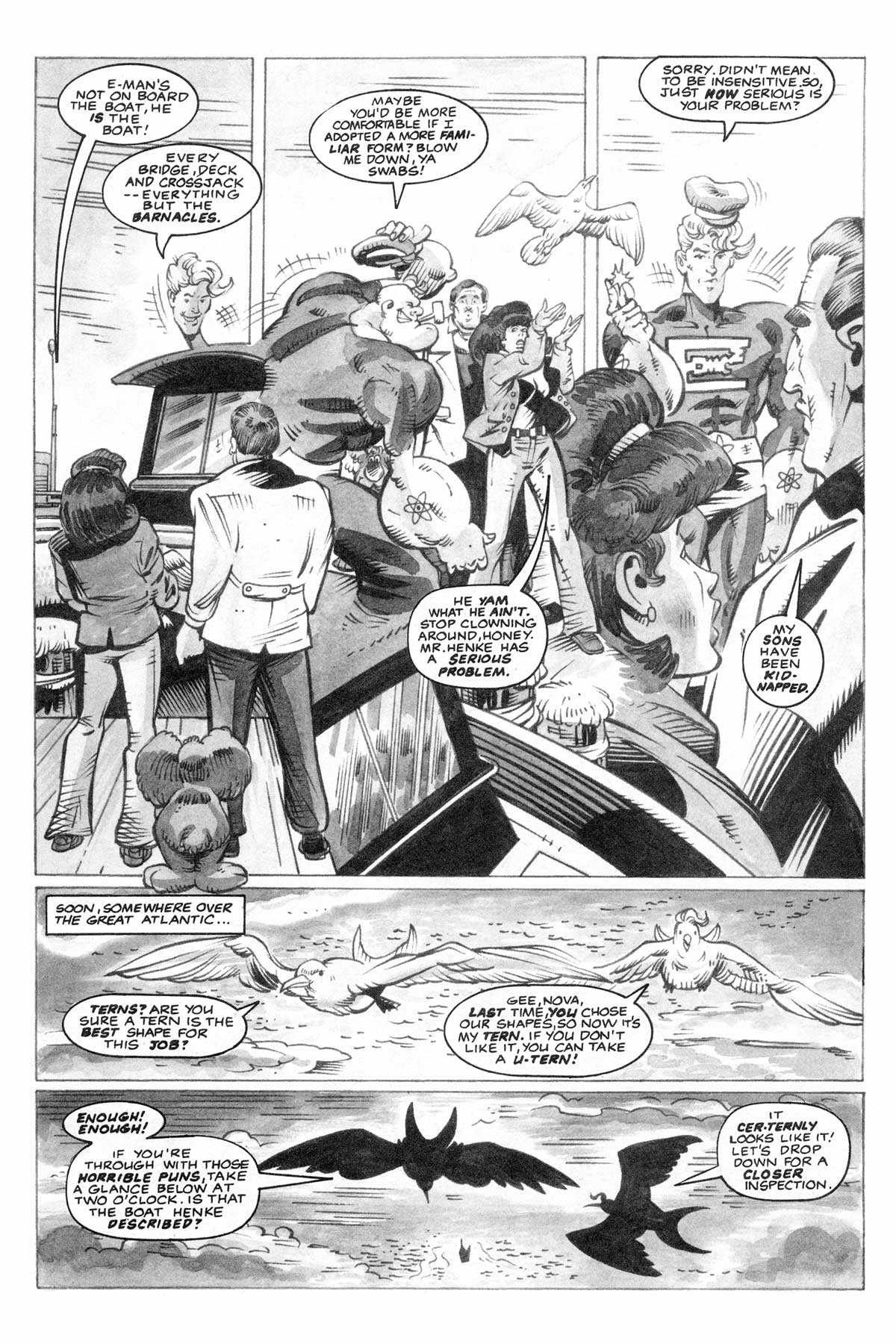 Read online E-Man Returns comic -  Issue # Full - 8