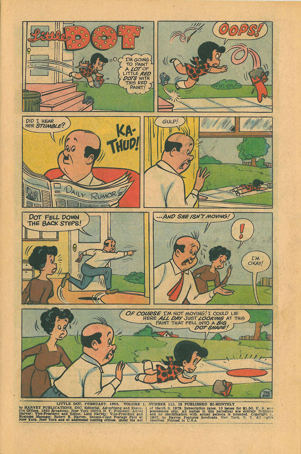 Read online Little Dot (1953) comic -  Issue #115 - 3