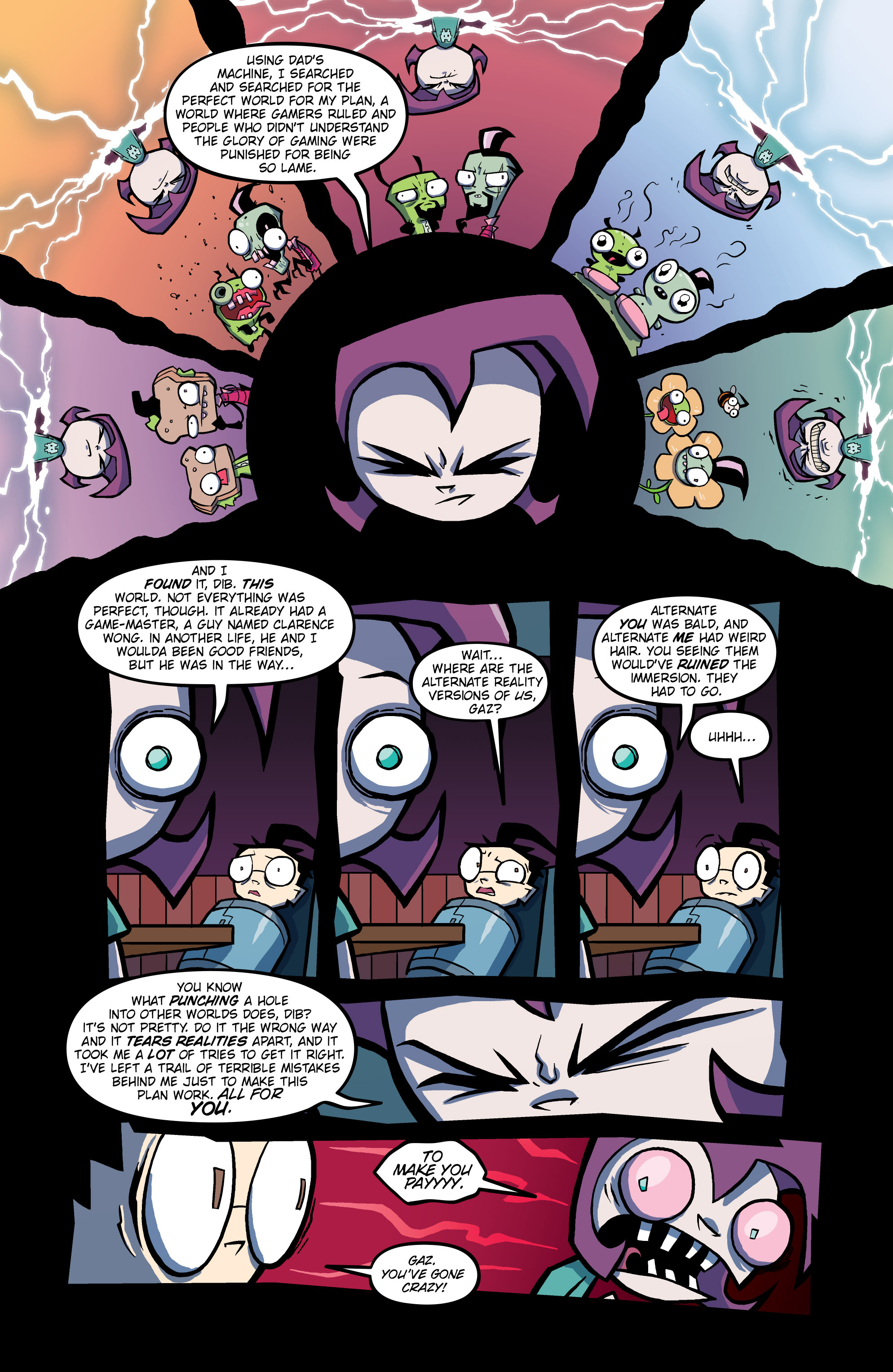 Read online Invader Zim comic -  Issue # _TPB 1 - 128