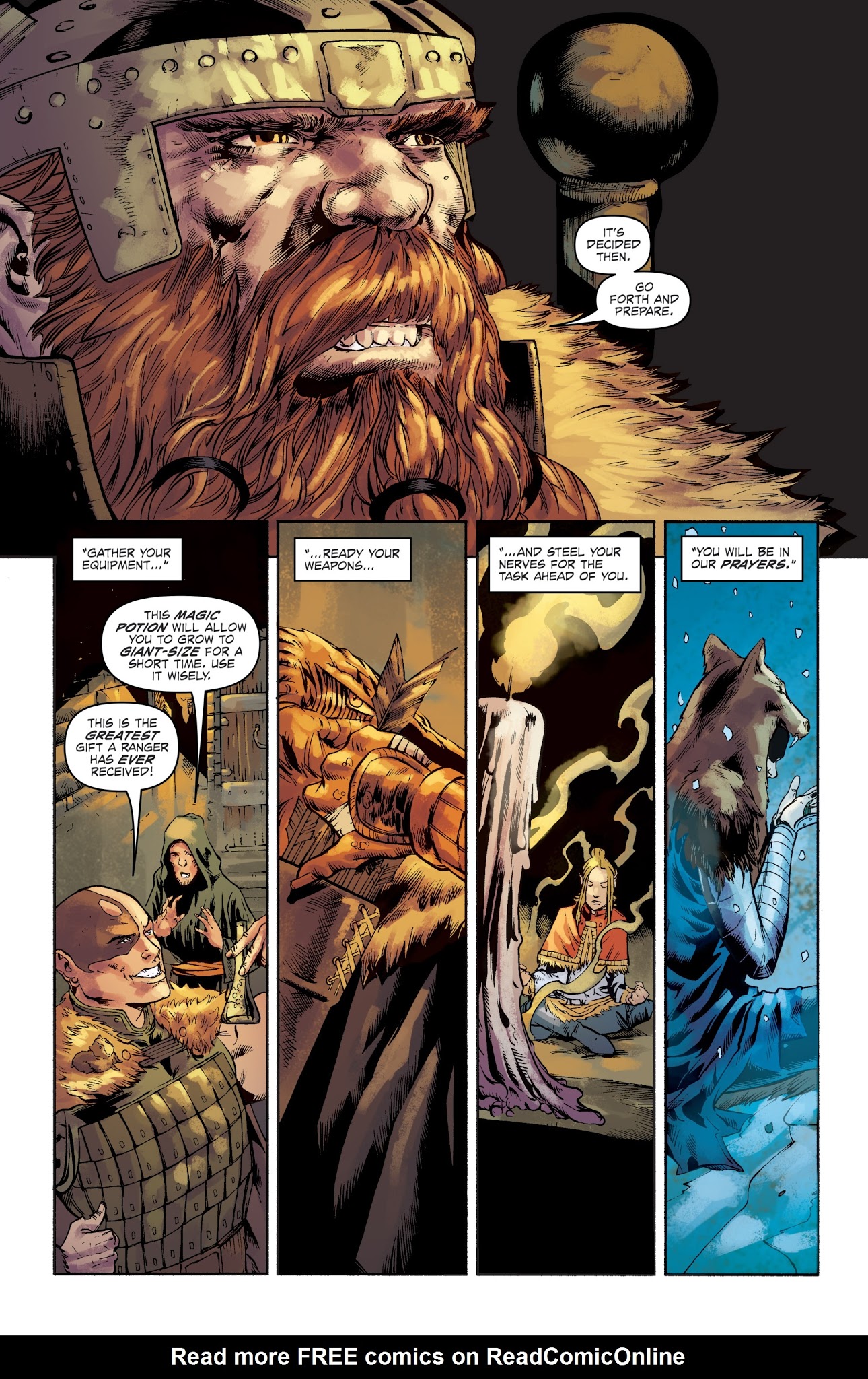 Read online Dungeons & Dragons: Frost Giant's Fury comic -  Issue #4 - 9