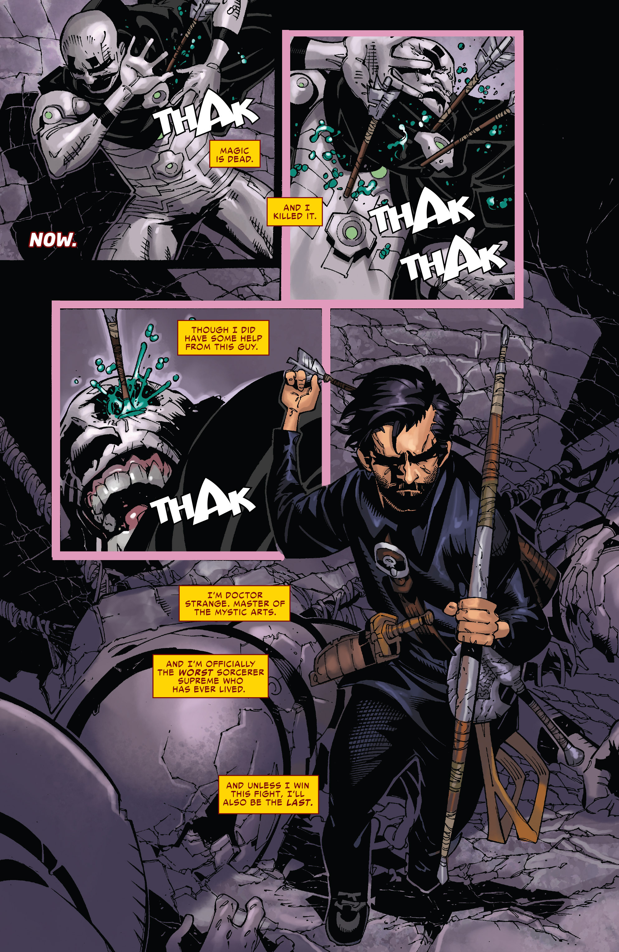 Read online Doctor Strange (2015) comic -  Issue #10 - 4