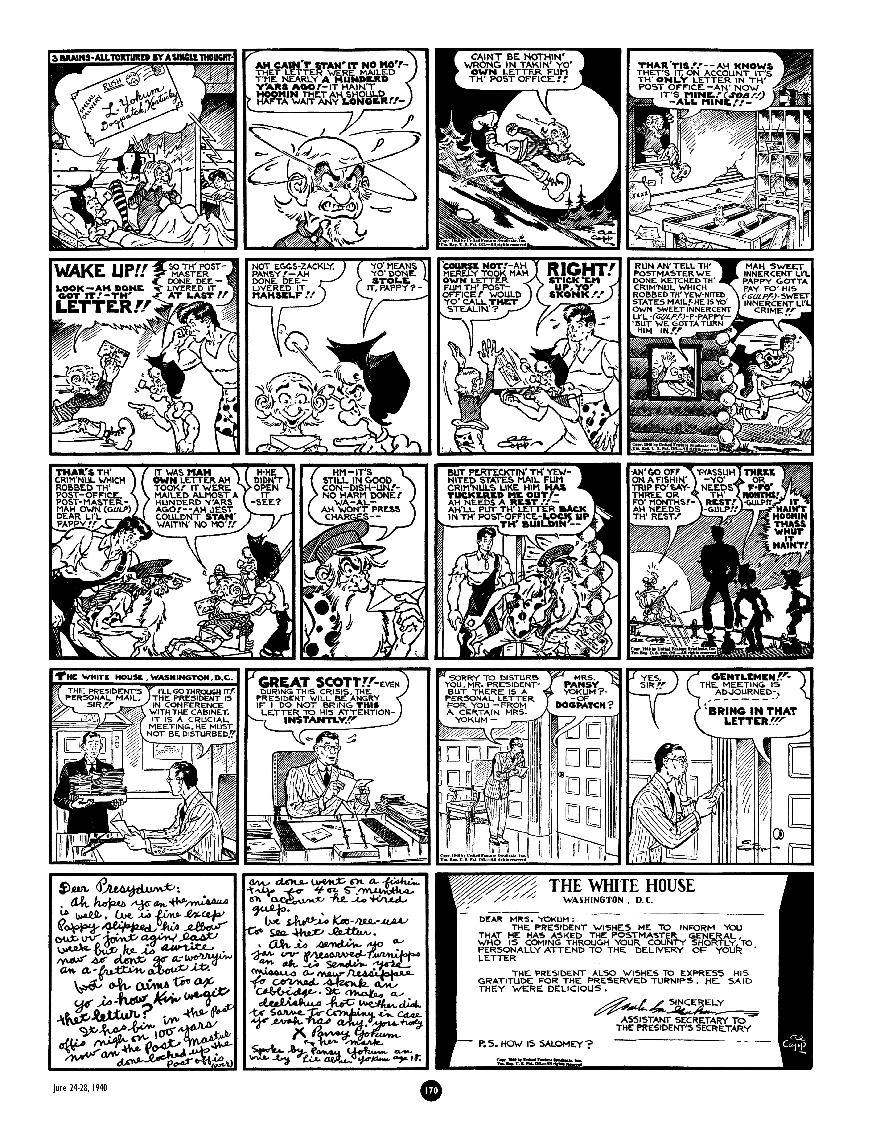 Read online Al Capp's Li'l Abner Complete Daily & Color Sunday Comics comic -  Issue # TPB 3 (Part 2) - 72