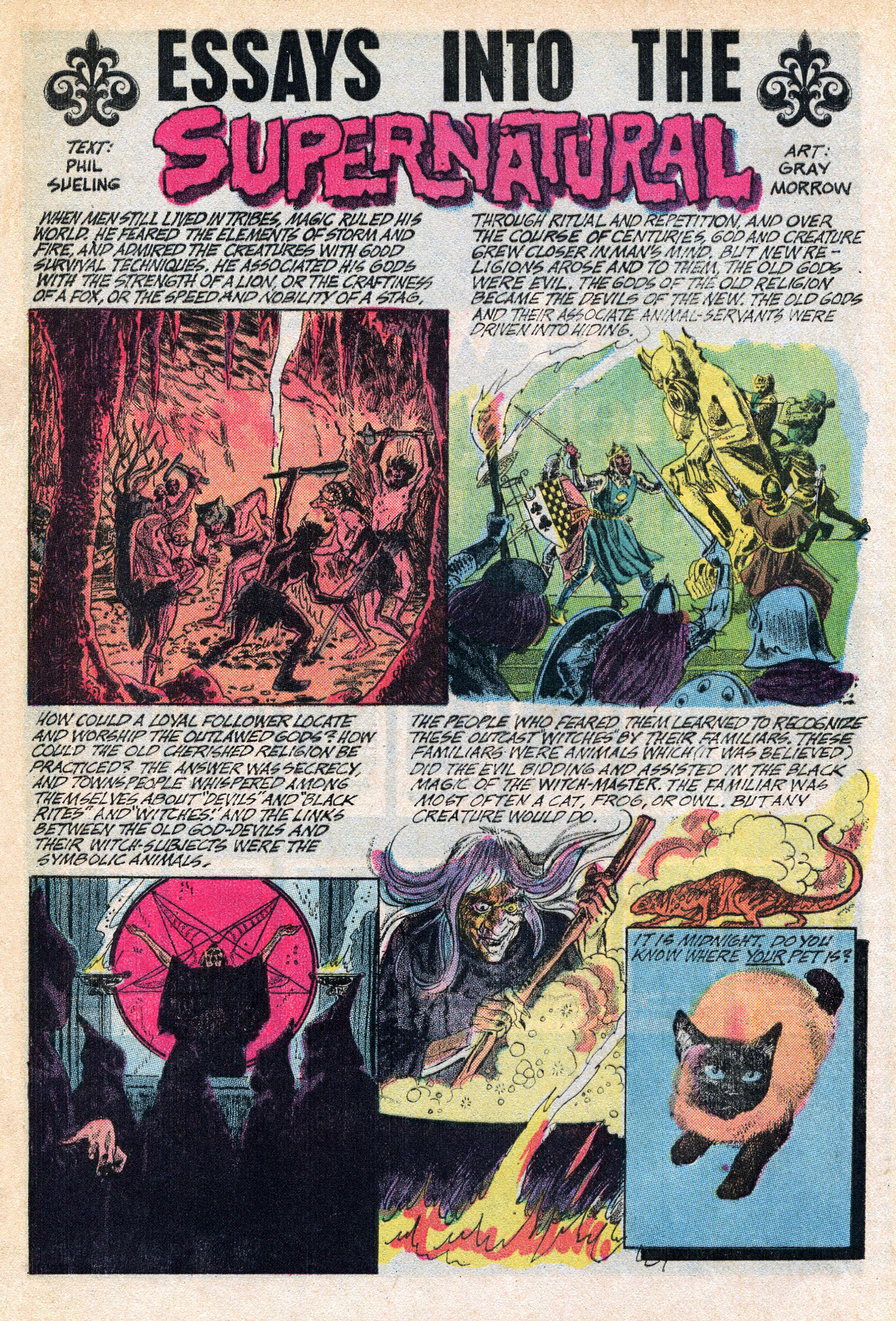 Read online Chilling Adventures In Sorcery (1973) comic -  Issue #3 - 32