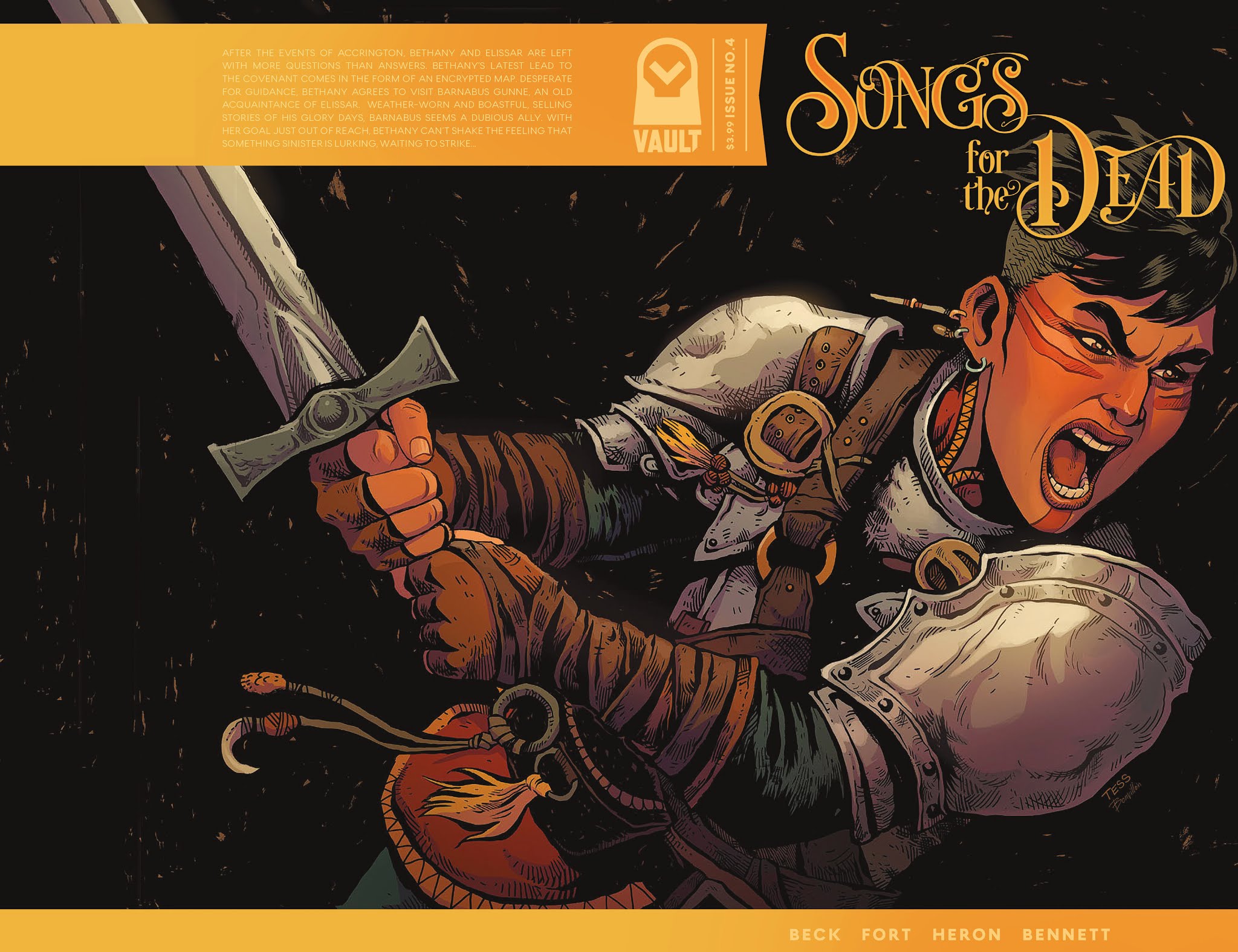 Read online Songs For The Dead comic -  Issue #4 - 1