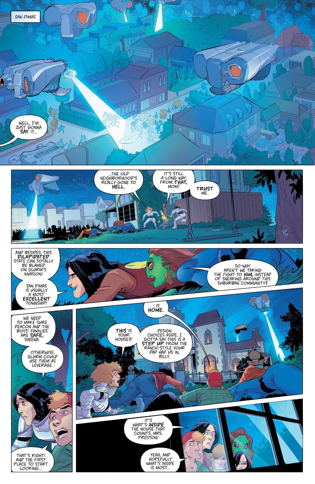Read online Bill & Ted Save the Universe comic -  Issue #5 - 3