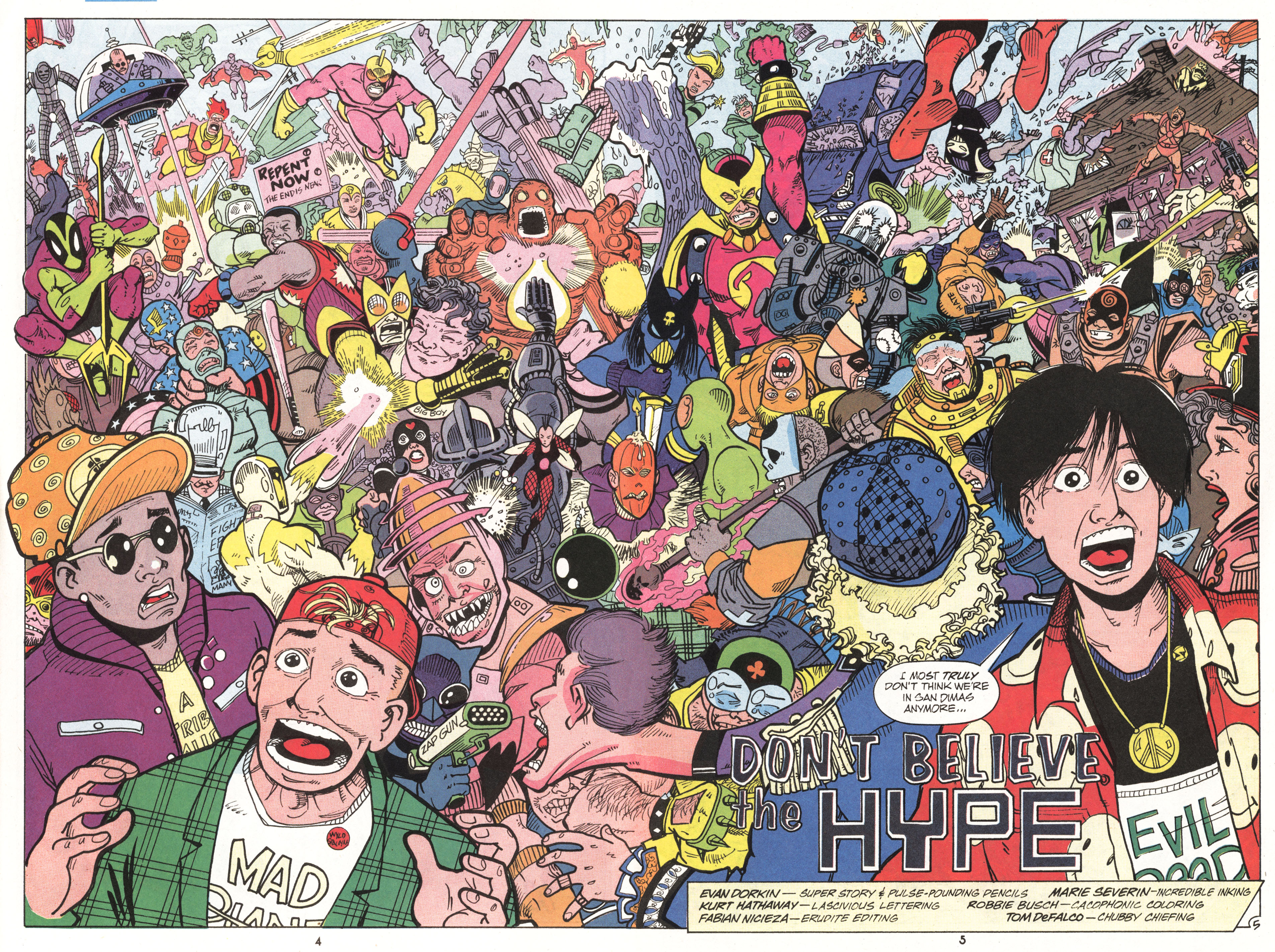 Read online Bill & Ted's Excellent Comic Book comic -  Issue #10 - 6