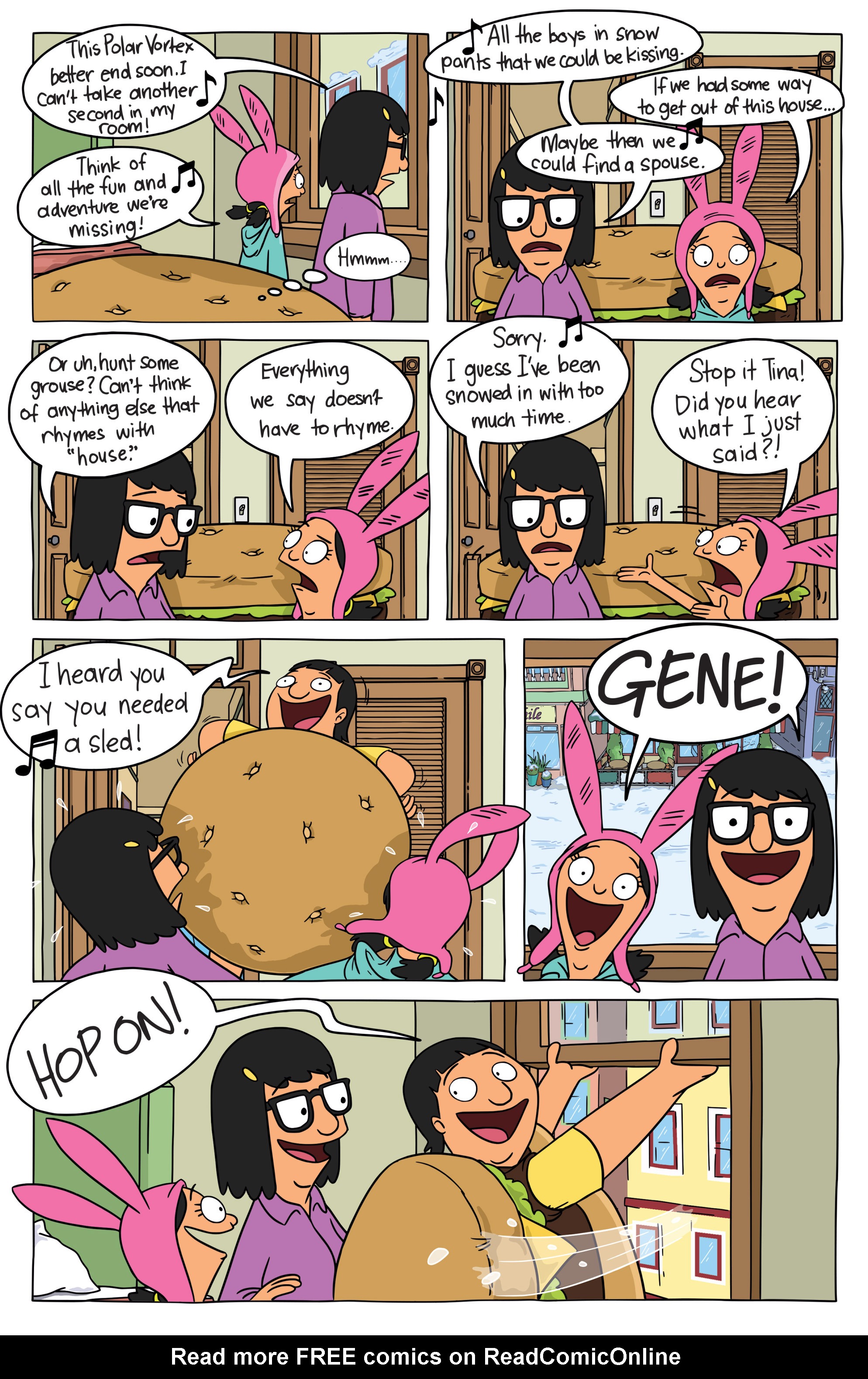 Read online Bob's Burgers (2014) comic -  Issue #1 - 24