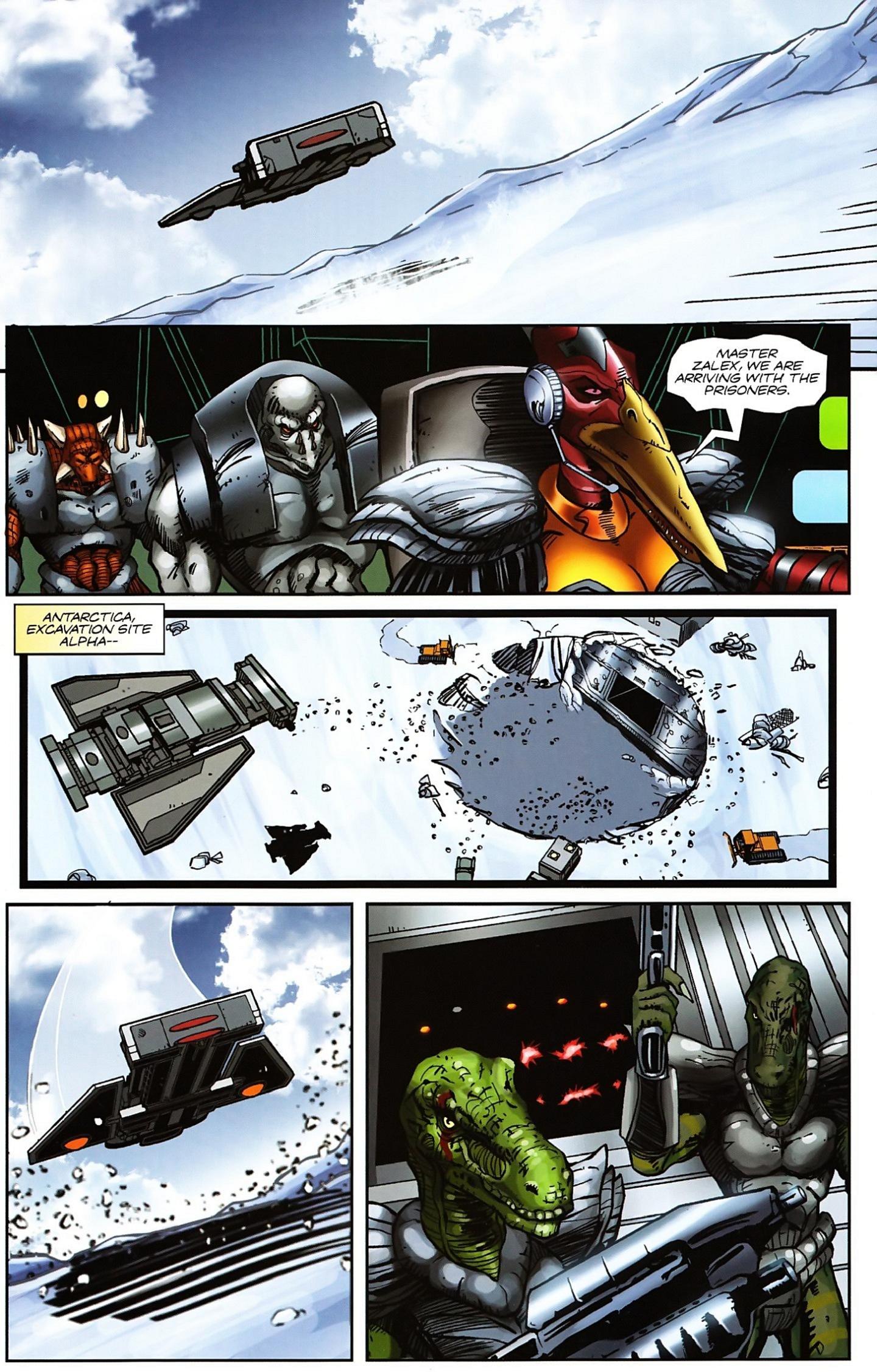 Read online Jurassic StrikeForce 5 comic -  Issue #3 - 4