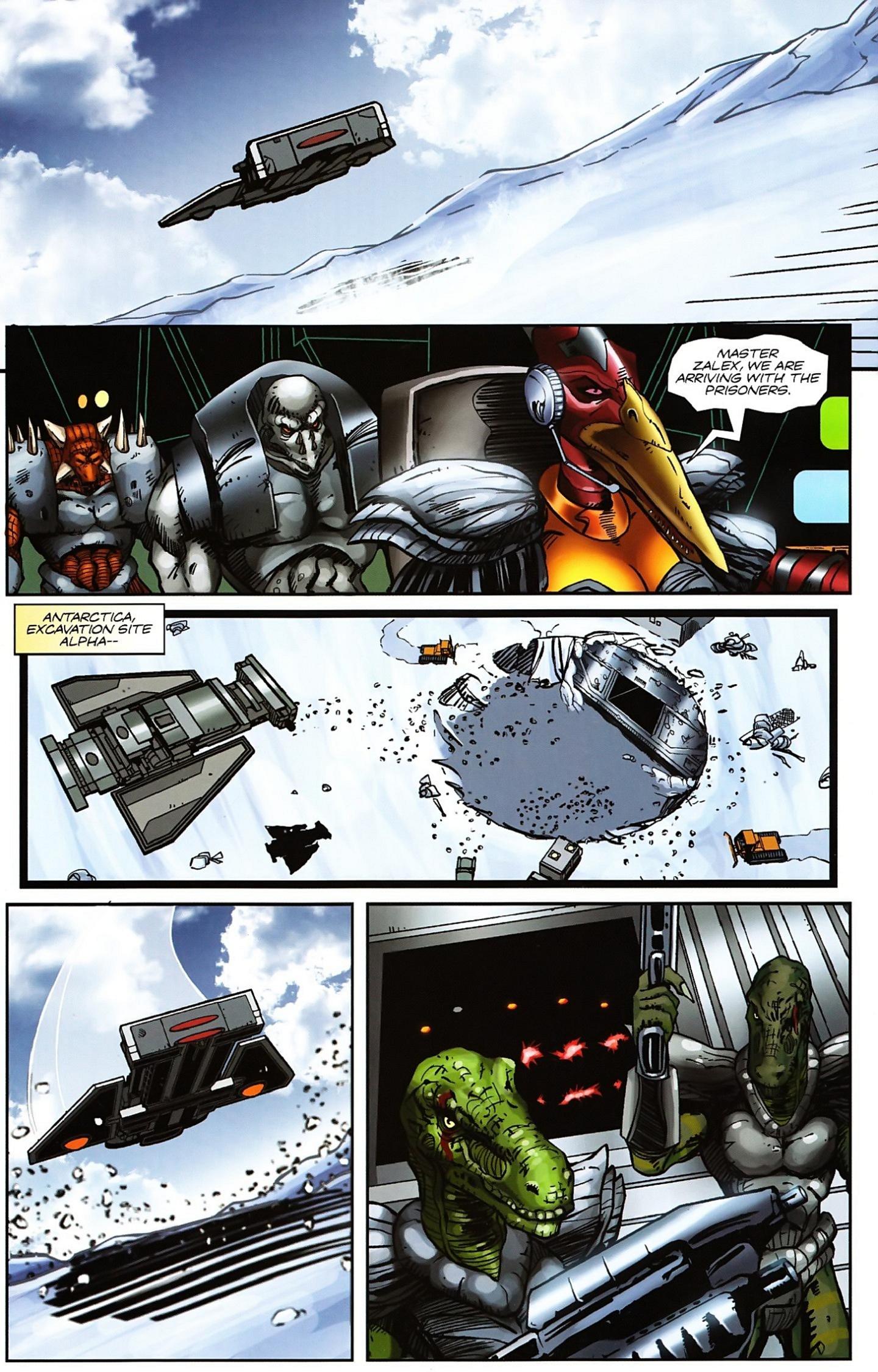 Read online Jurassic StrikeForce 5 comic -  Issue #3 - 4