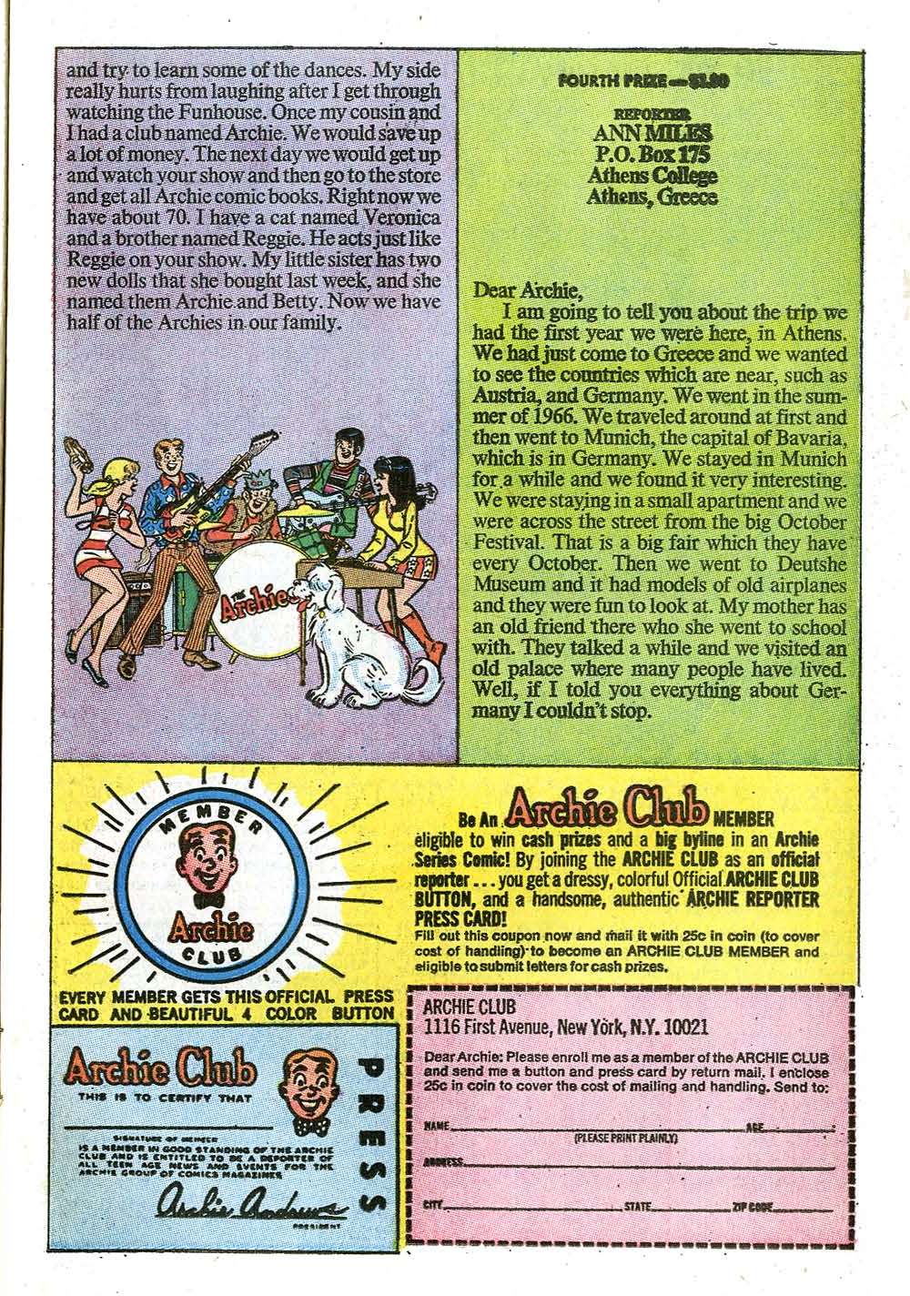 Read online Archie (1960) comic -  Issue #208 - 11