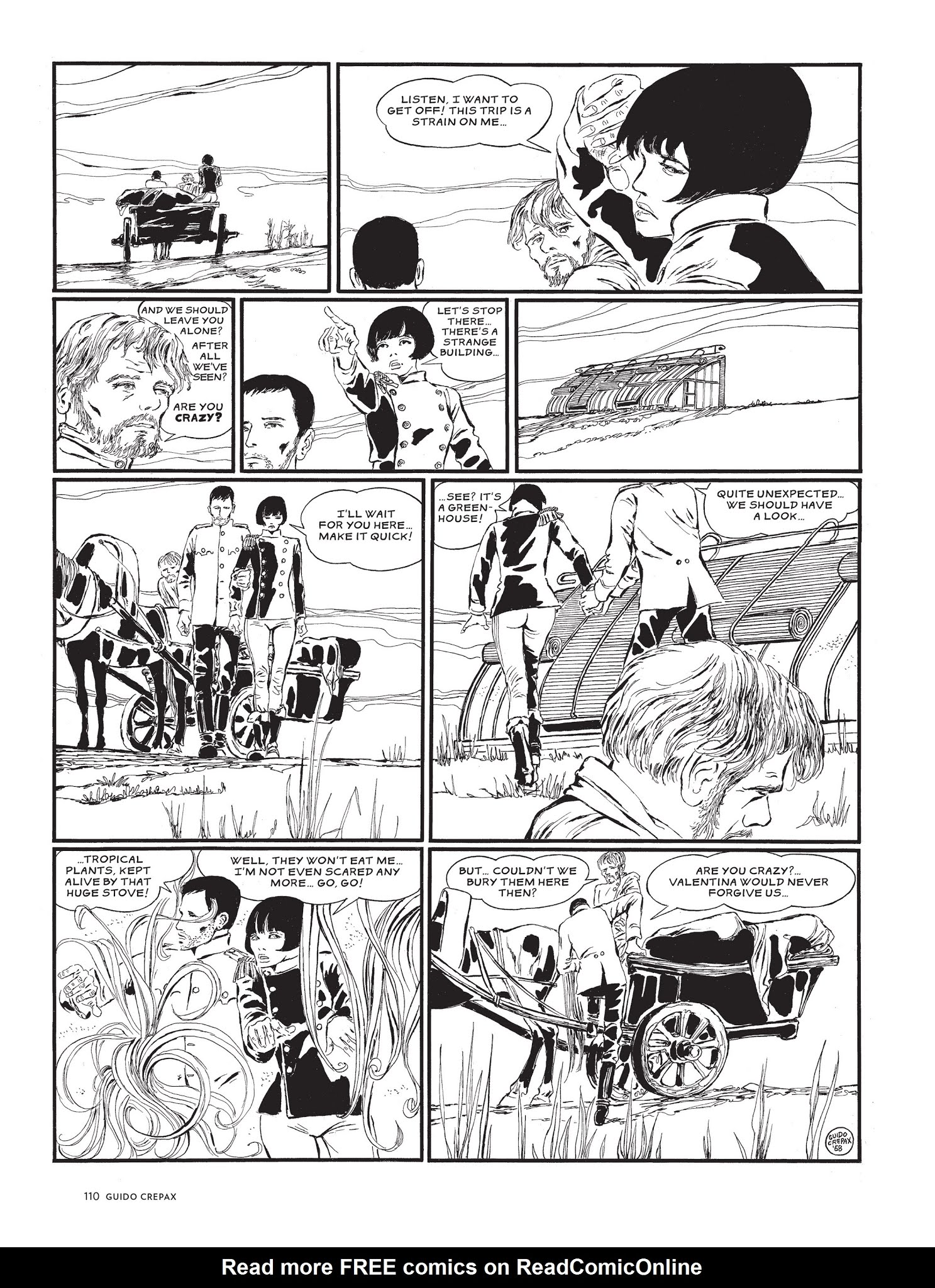 Read online The Complete Crepax comic -  Issue # TPB 1 - 104