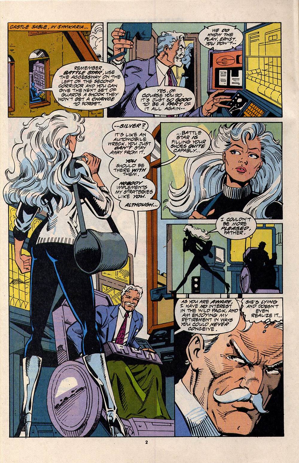 Read online Silver Sable and the Wild Pack comic -  Issue #35 - 3