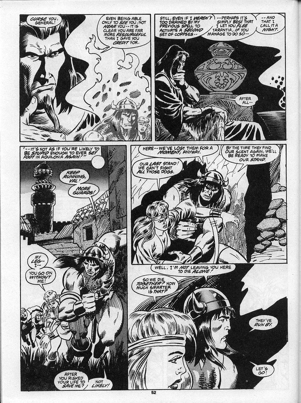 Read online The Savage Sword Of Conan comic -  Issue #201 - 54