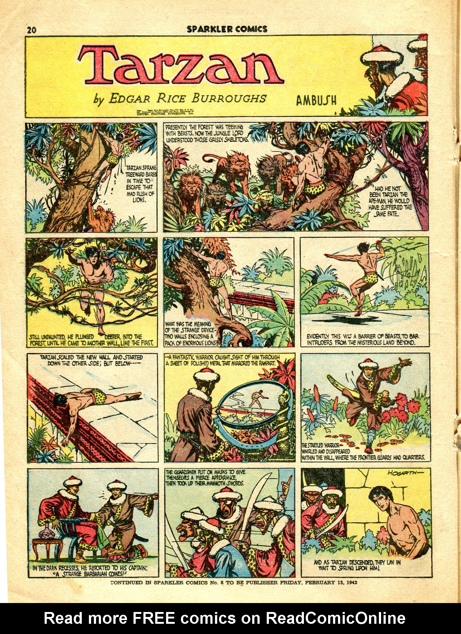 Read online Sparkler Comics comic -  Issue #7 - 22