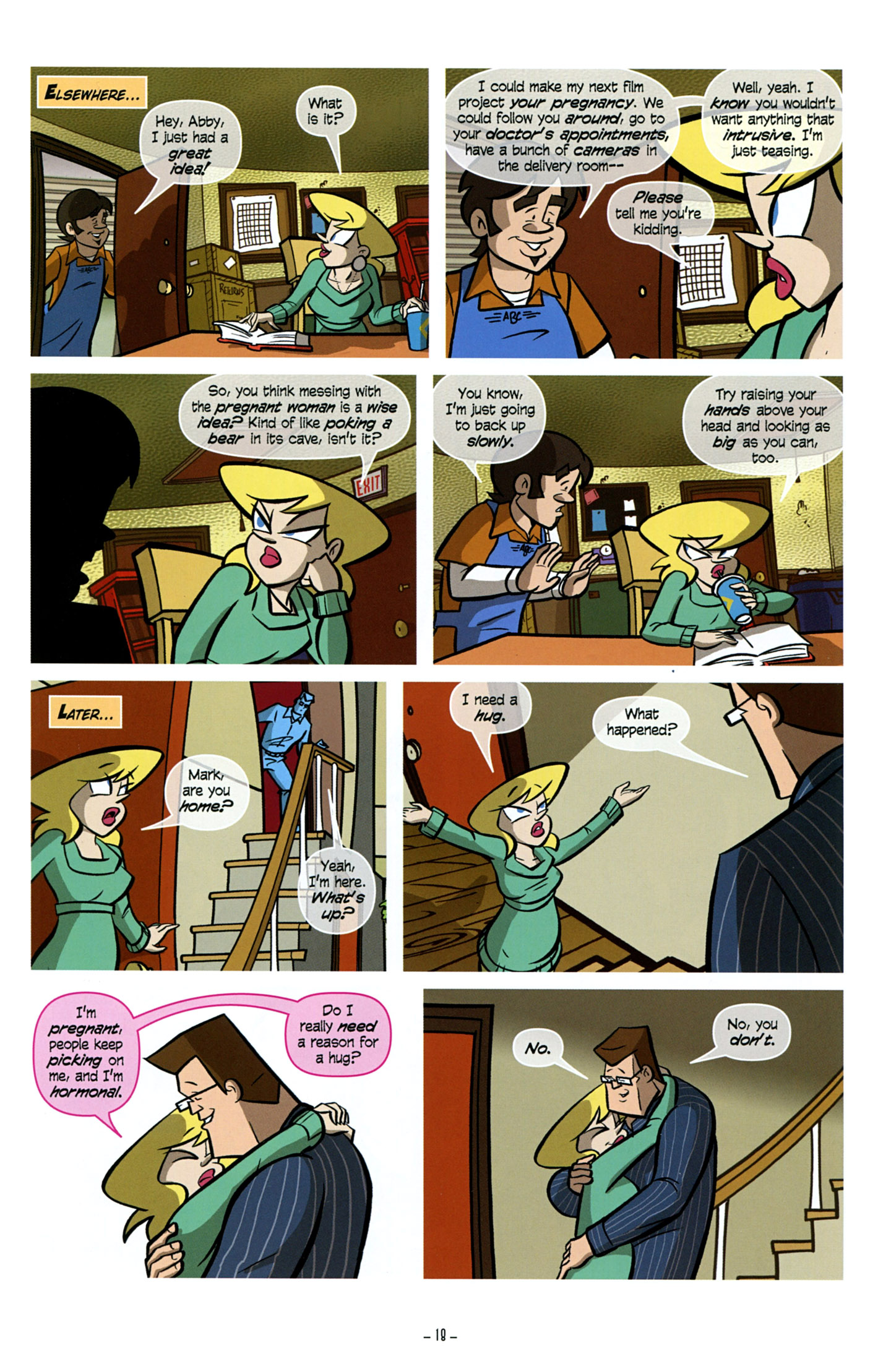 Read online Love and Capes: What to Expect comic -  Issue #3 - 20
