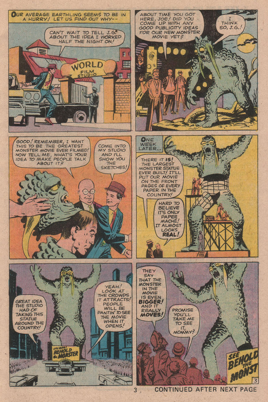 Read online Where Monsters Dwell (1970) comic -  Issue #37 - 5