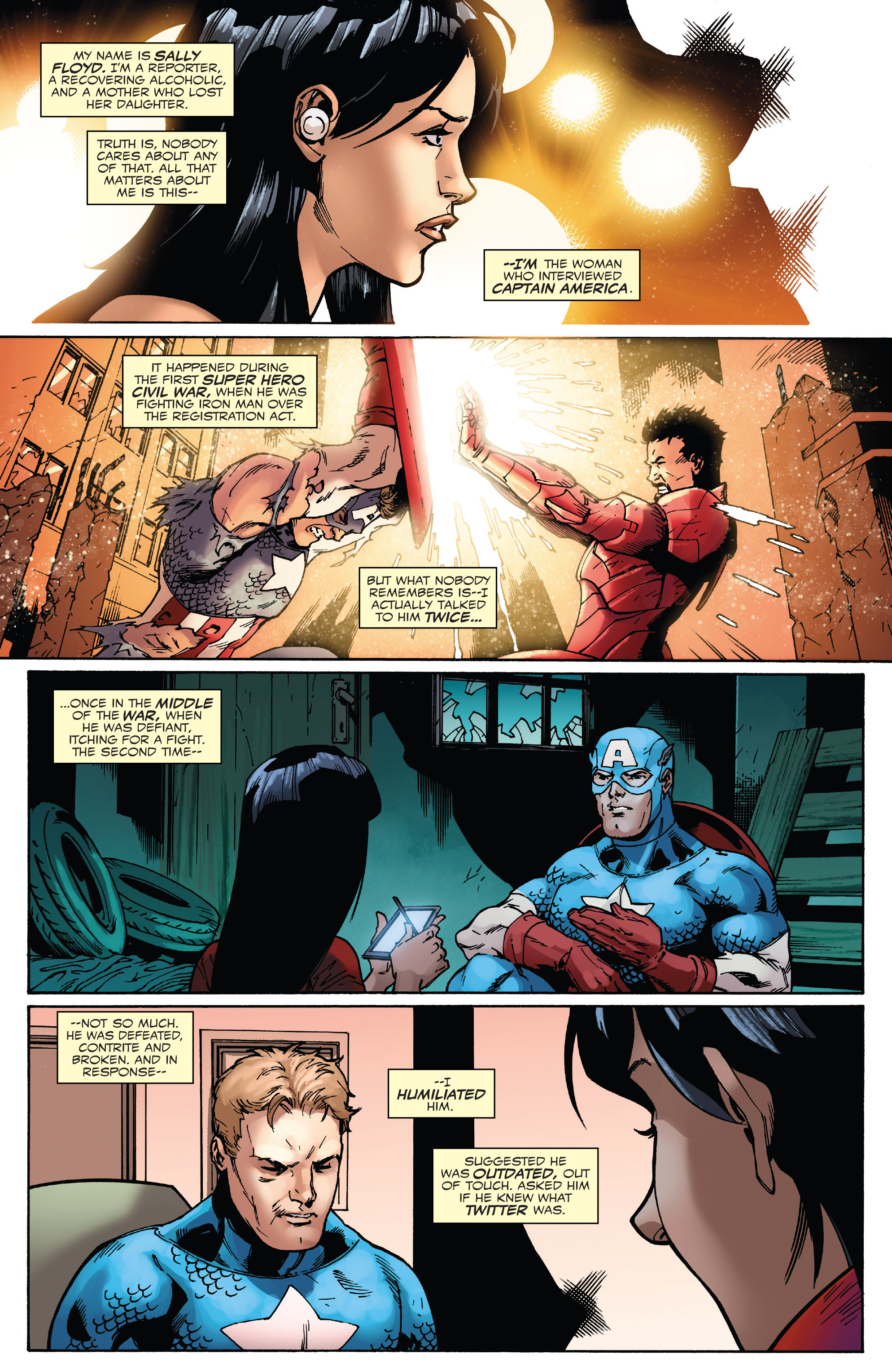 Read online Captain America: Steve Rogers comic -  Issue #17 - 3