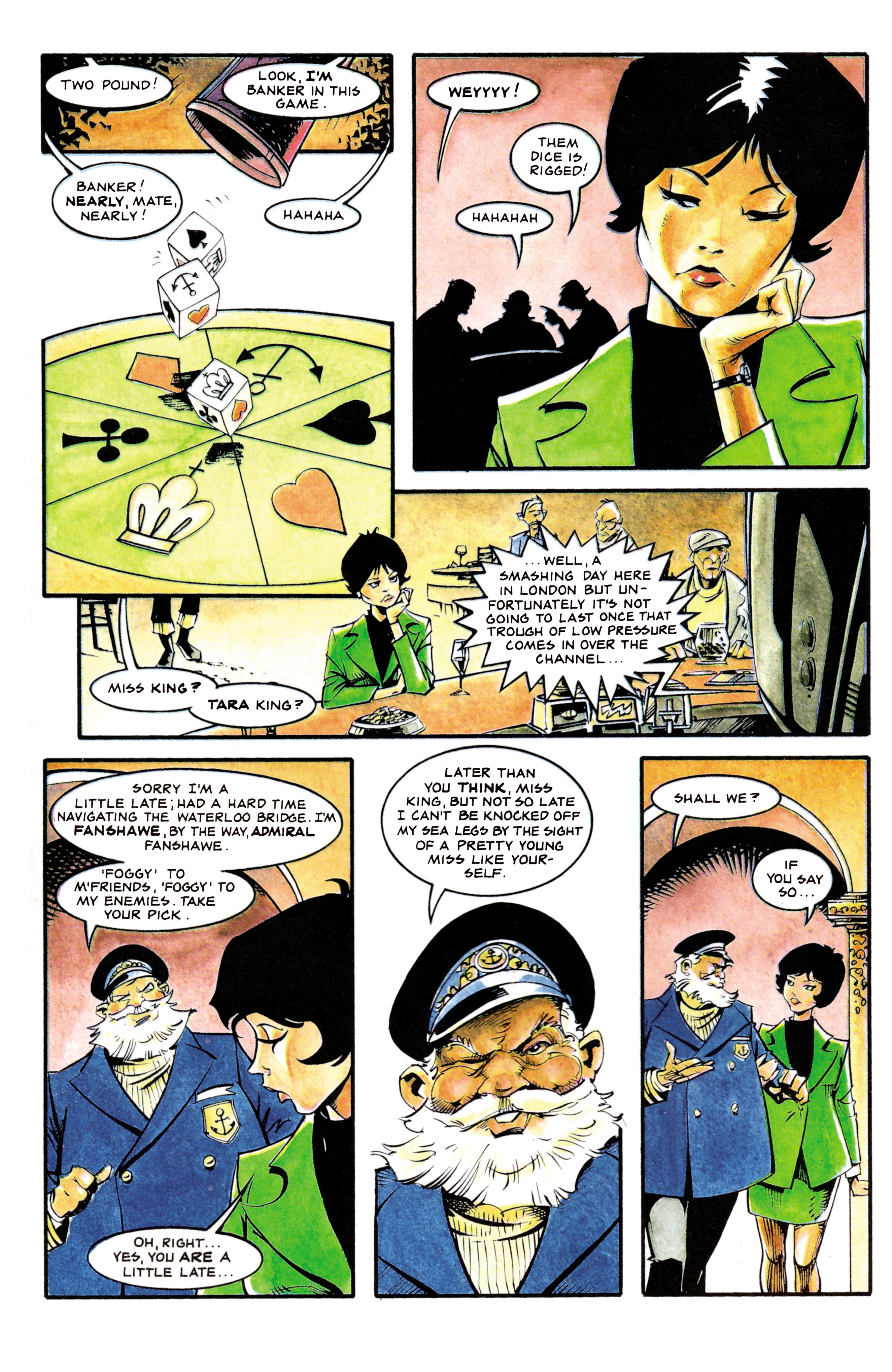 Read online Steed & Mrs. Peel: Golden Game comic -  Issue # Full - 8