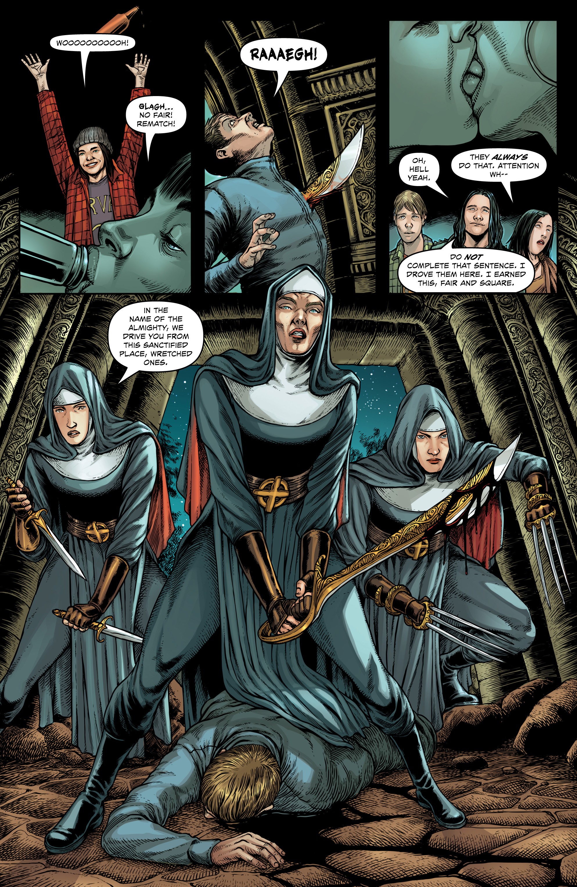 Read online Warrior Nun: Dora comic -  Issue # _TPB Collection - 5