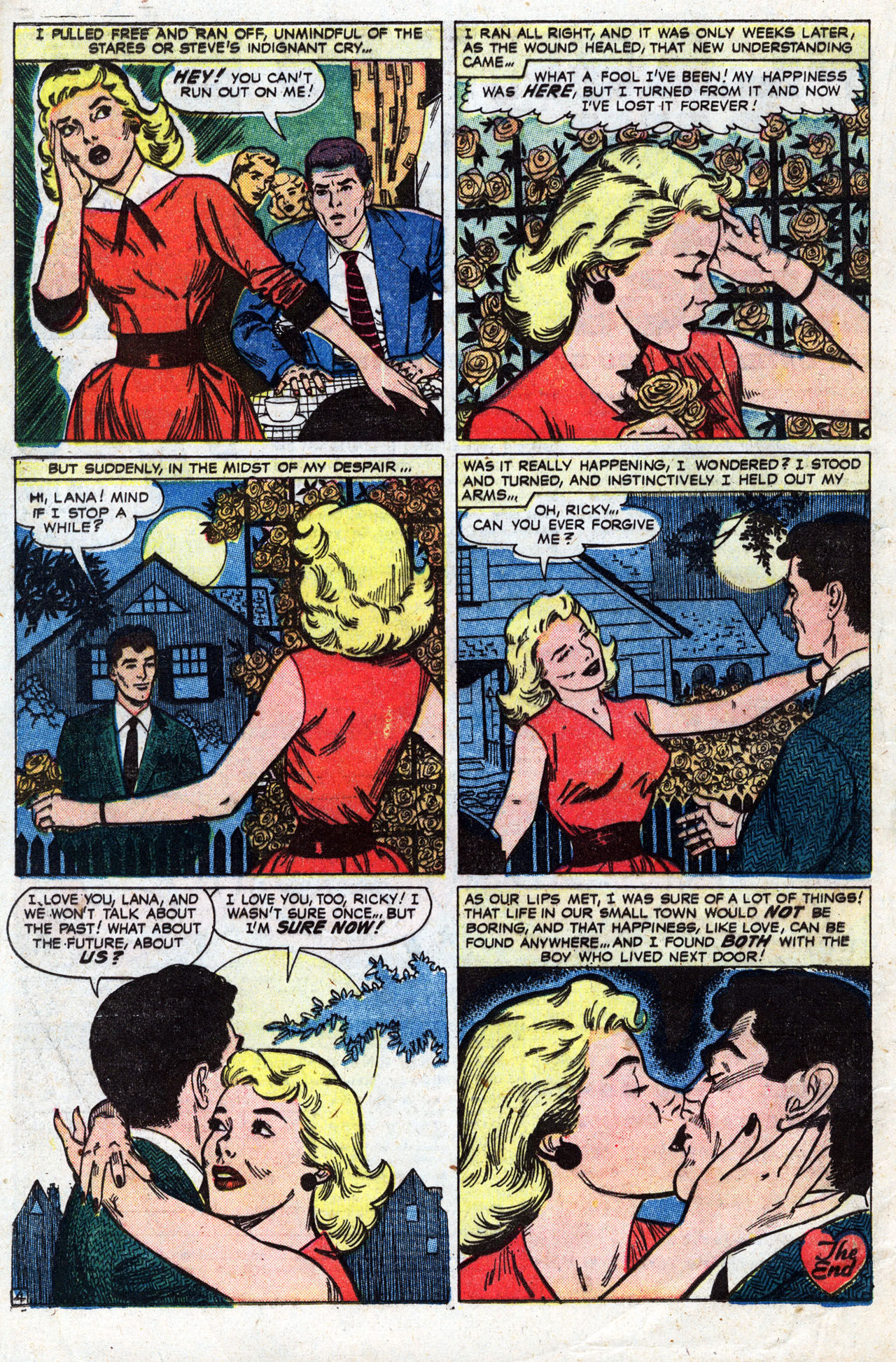 Read online Love Romances comic -  Issue #71 - 20