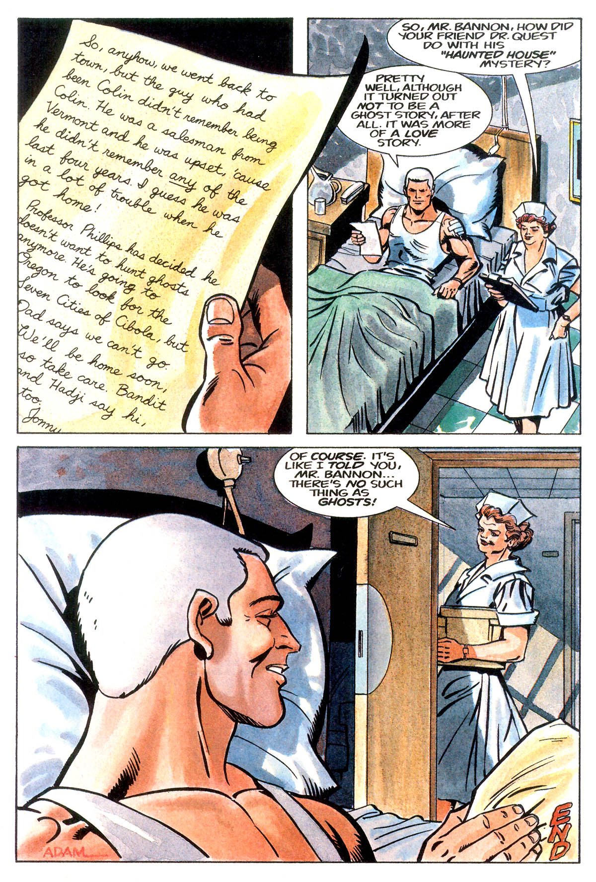 Read online Jonny Quest comic -  Issue #13 - 30