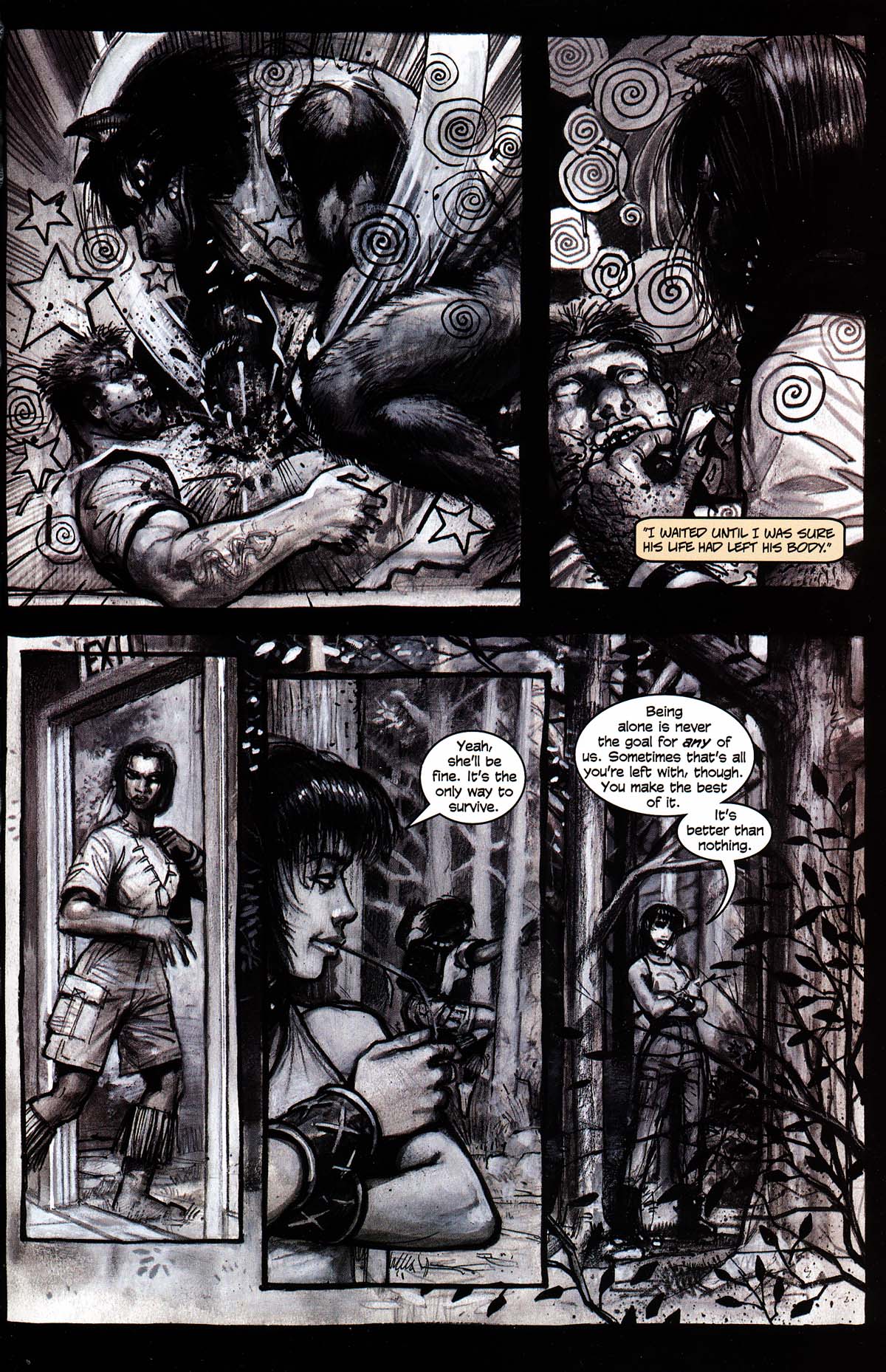 Read online Werewolf the Apocalypse comic -  Issue # Black Furies - 49