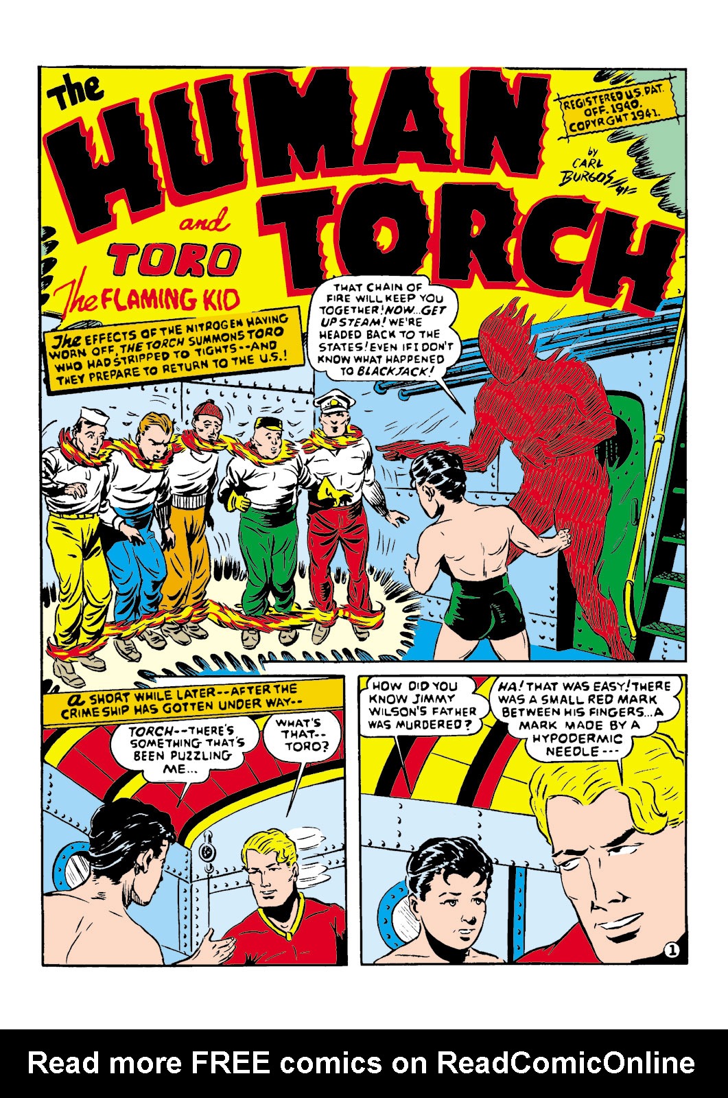 Read online The Human Torch (1940) comic -  Issue #4 - 24