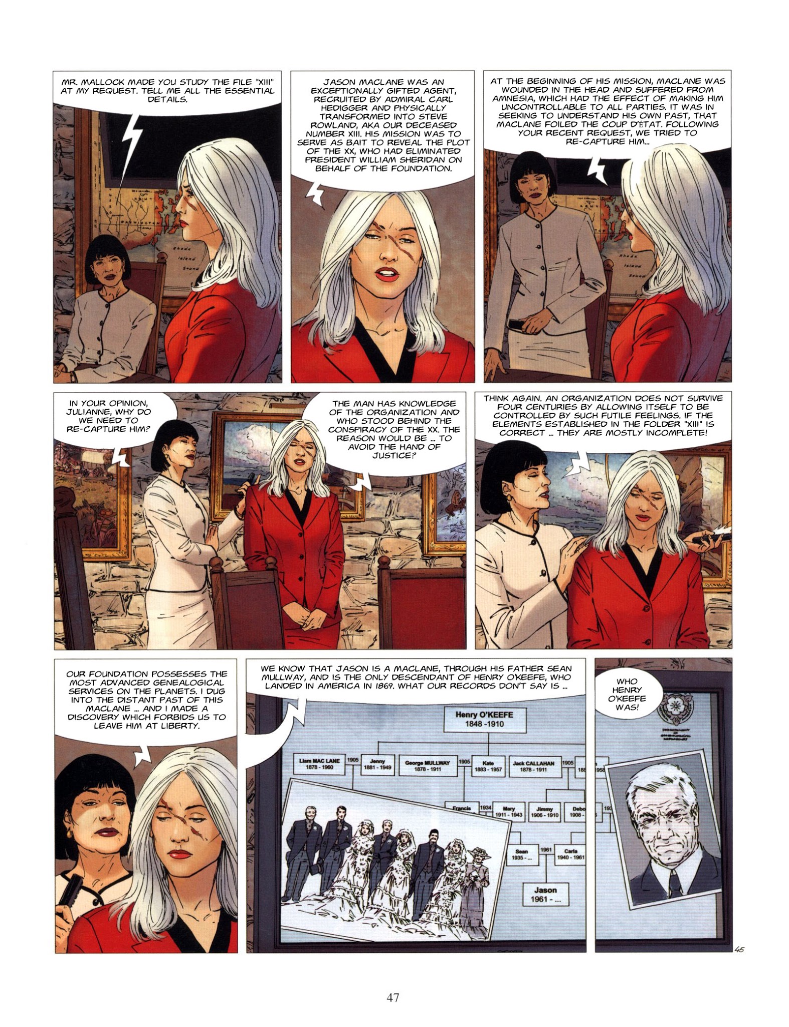 Read online XIII comic -  Issue #20 - 47