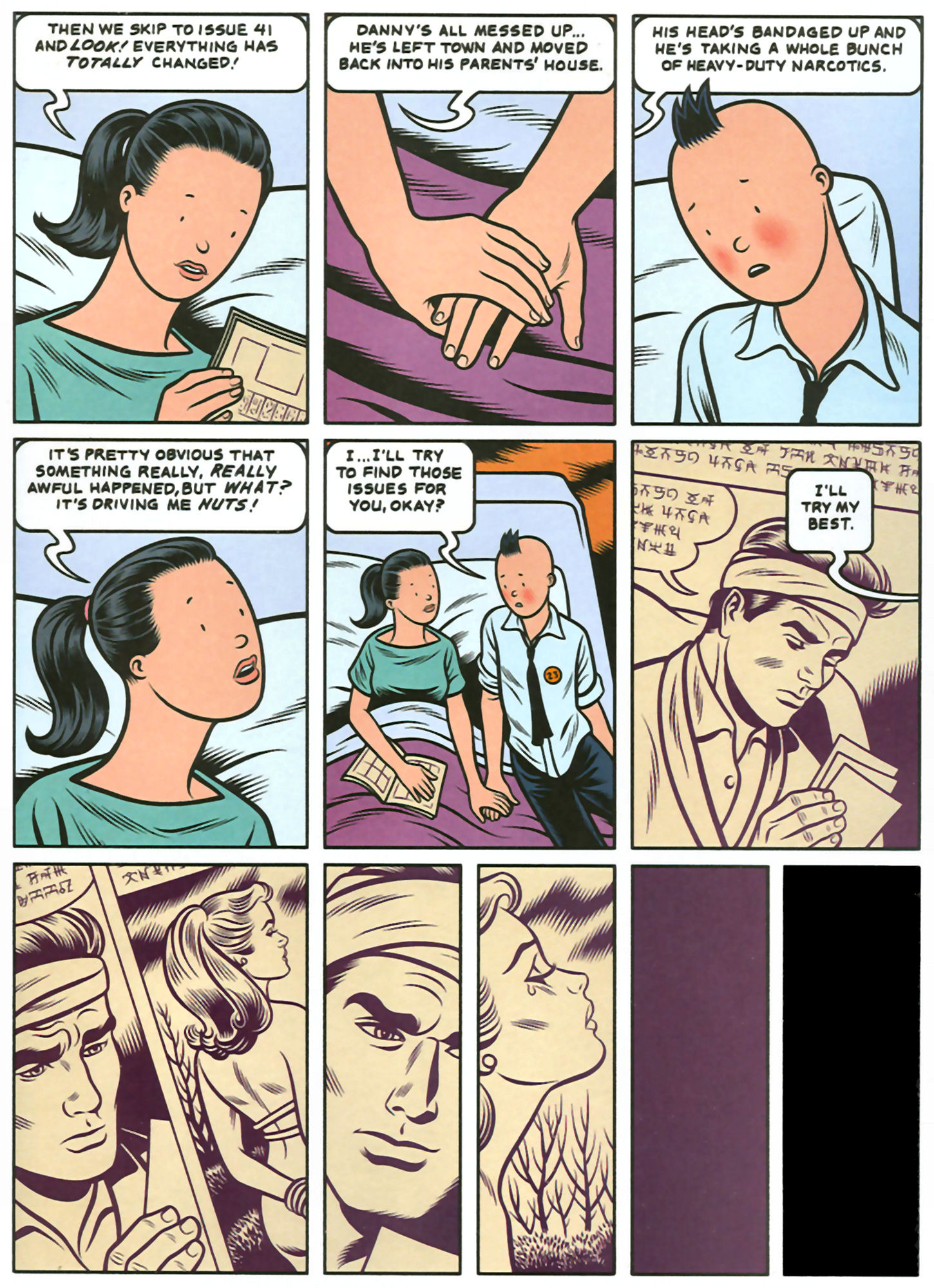 Read online Charles Burns The Hive comic -  Issue # Full - 19